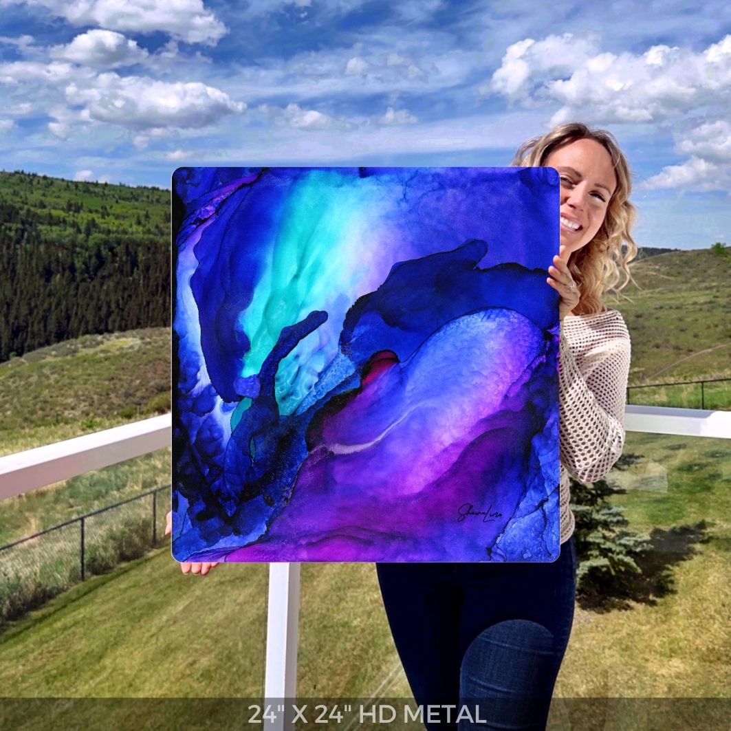 Galaxies of Freedom - Fire Art Print