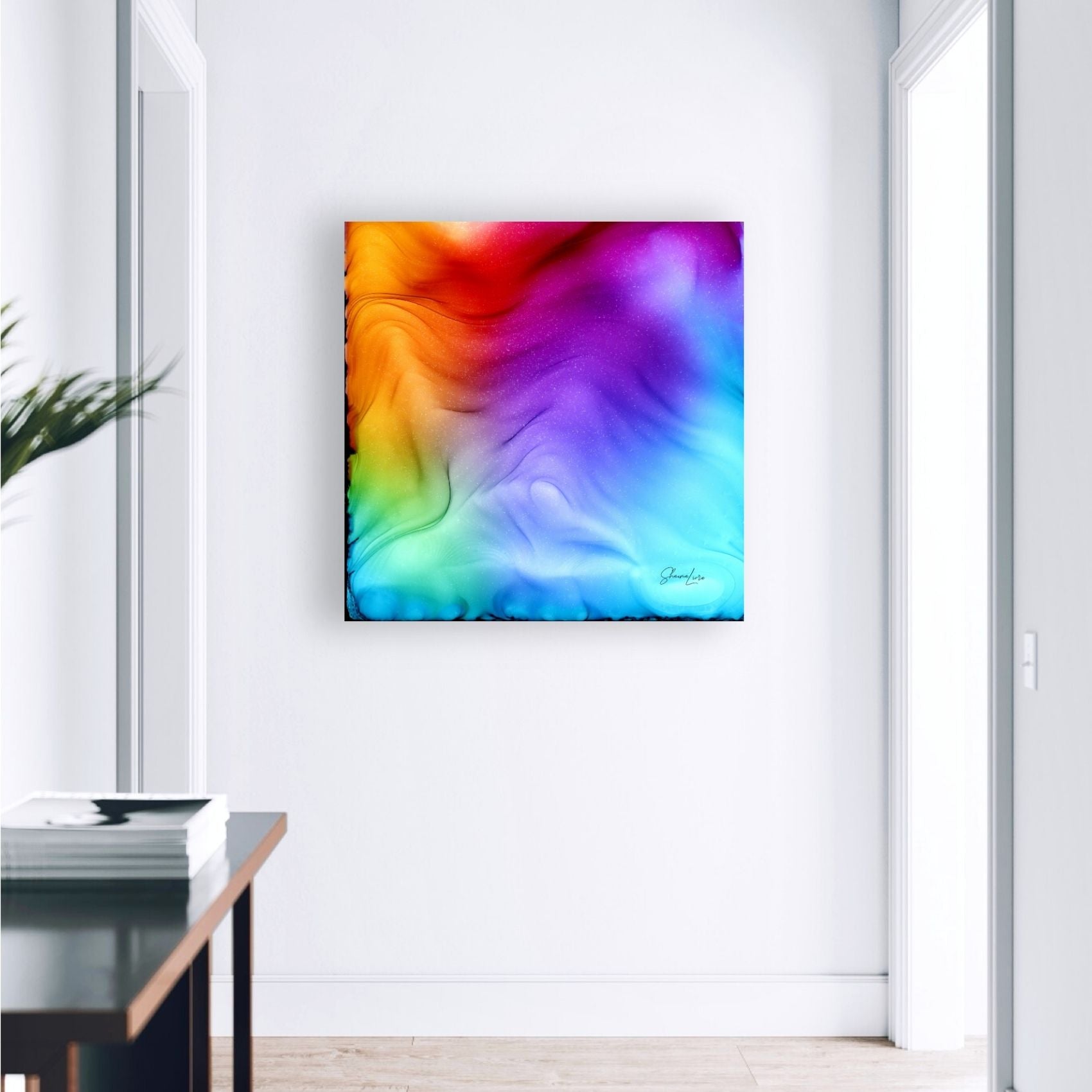 Happiness - Fire Made Art Print