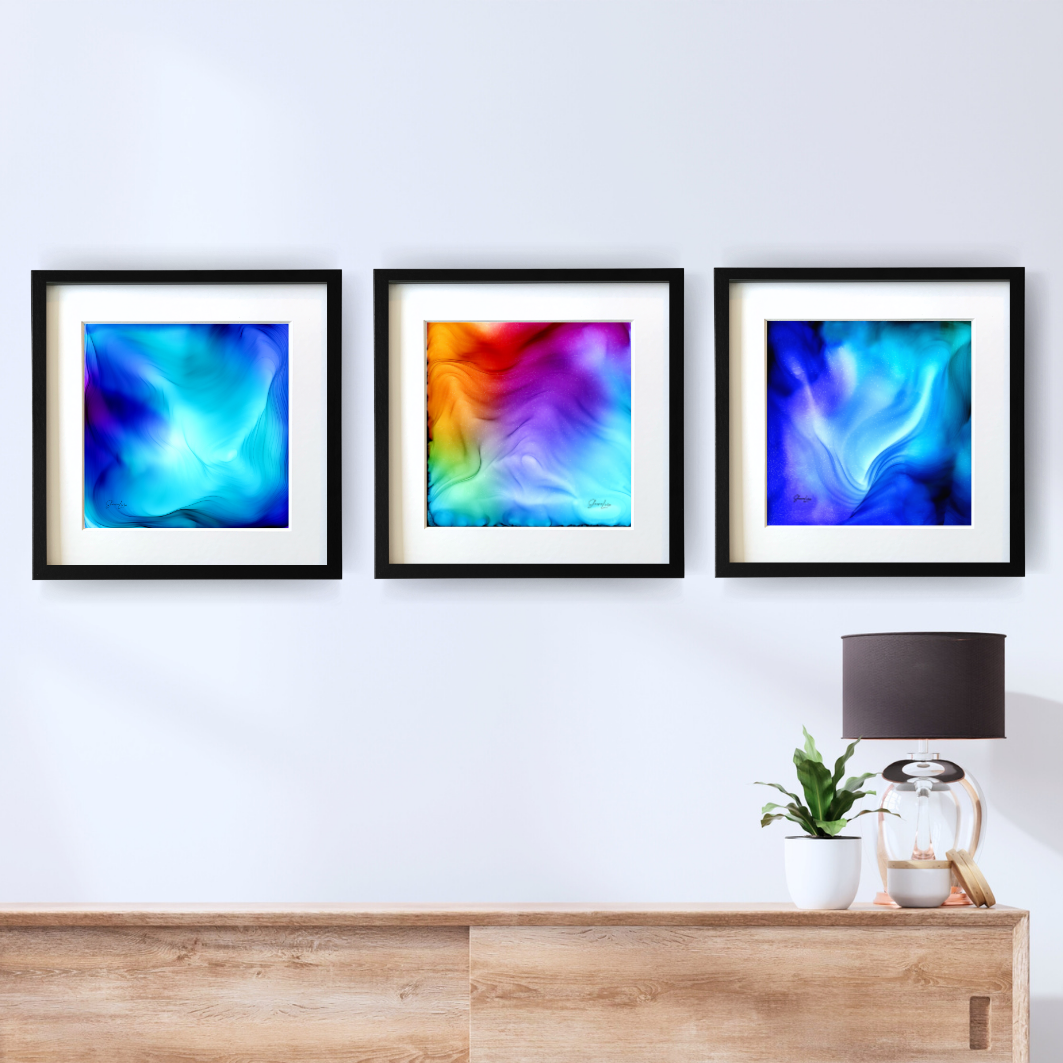 Happiness - Fire  Art Print