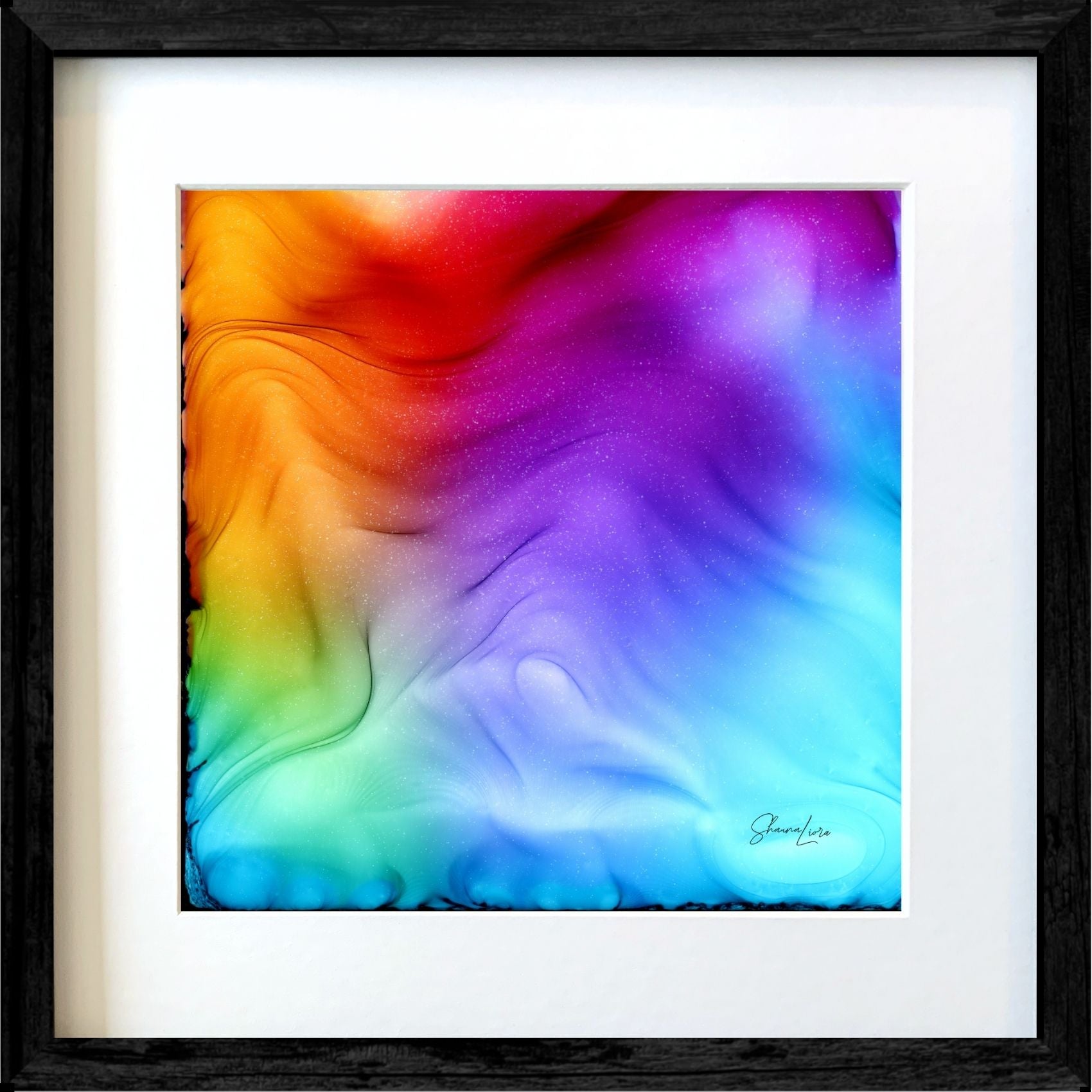 Happiness - Fire Made Art Print