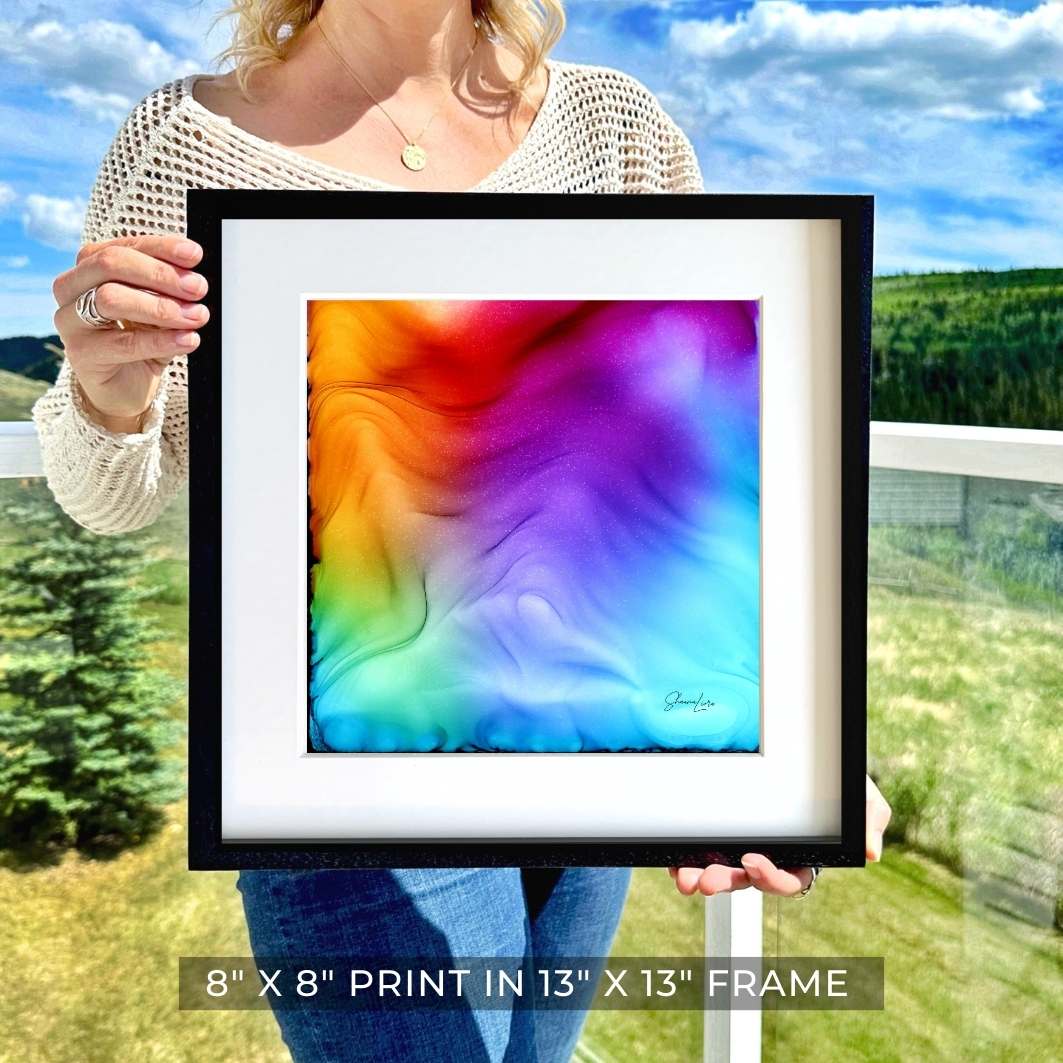 Happiness - Fire  Art Print