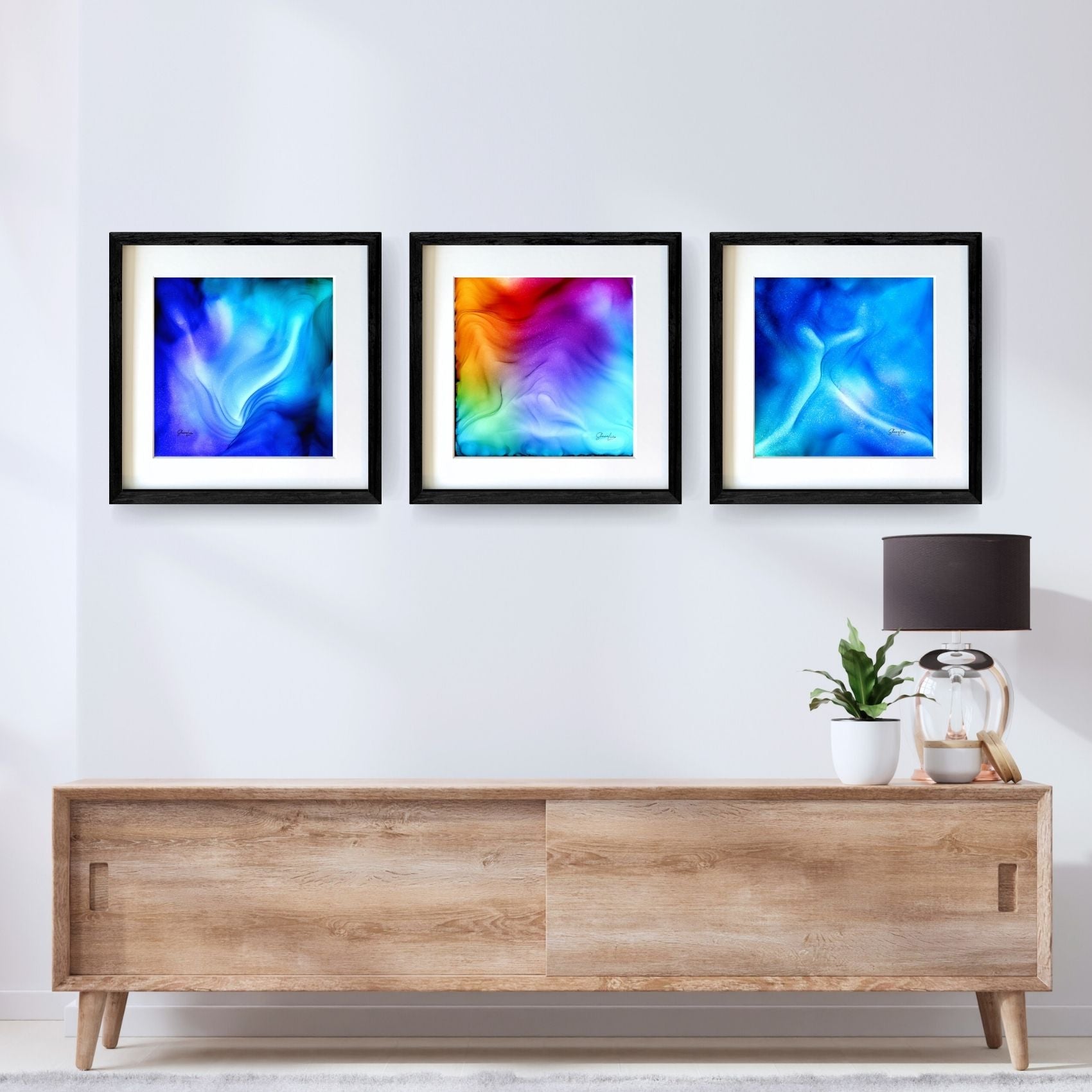 Happiness - Fire Made Art Print