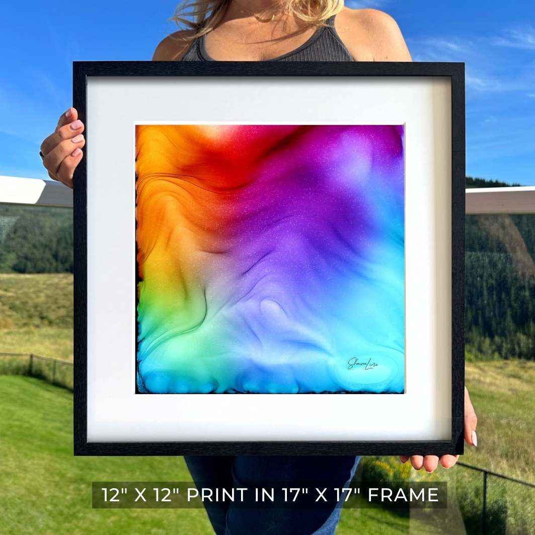 Happiness - Fire  Art Print