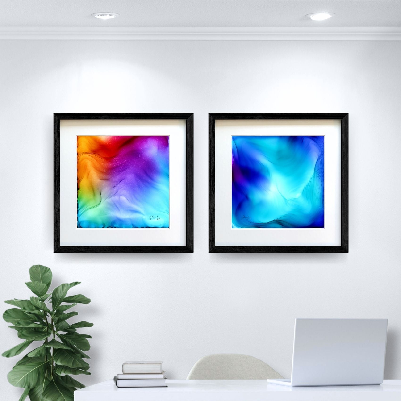 Happiness - Fire Made Art Print