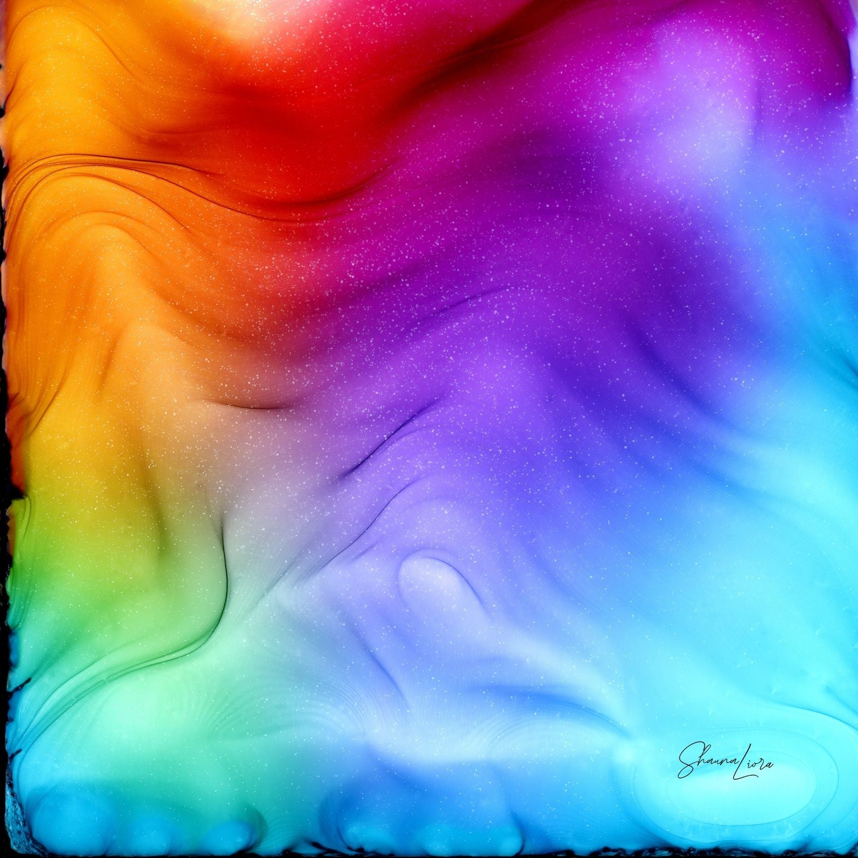 Happiness - Fire Made Art Print