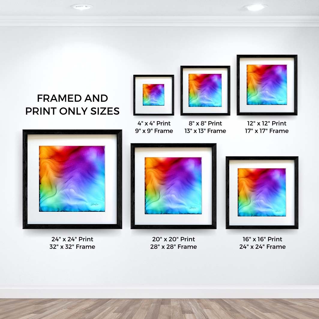 Happiness - Fire  Art Print