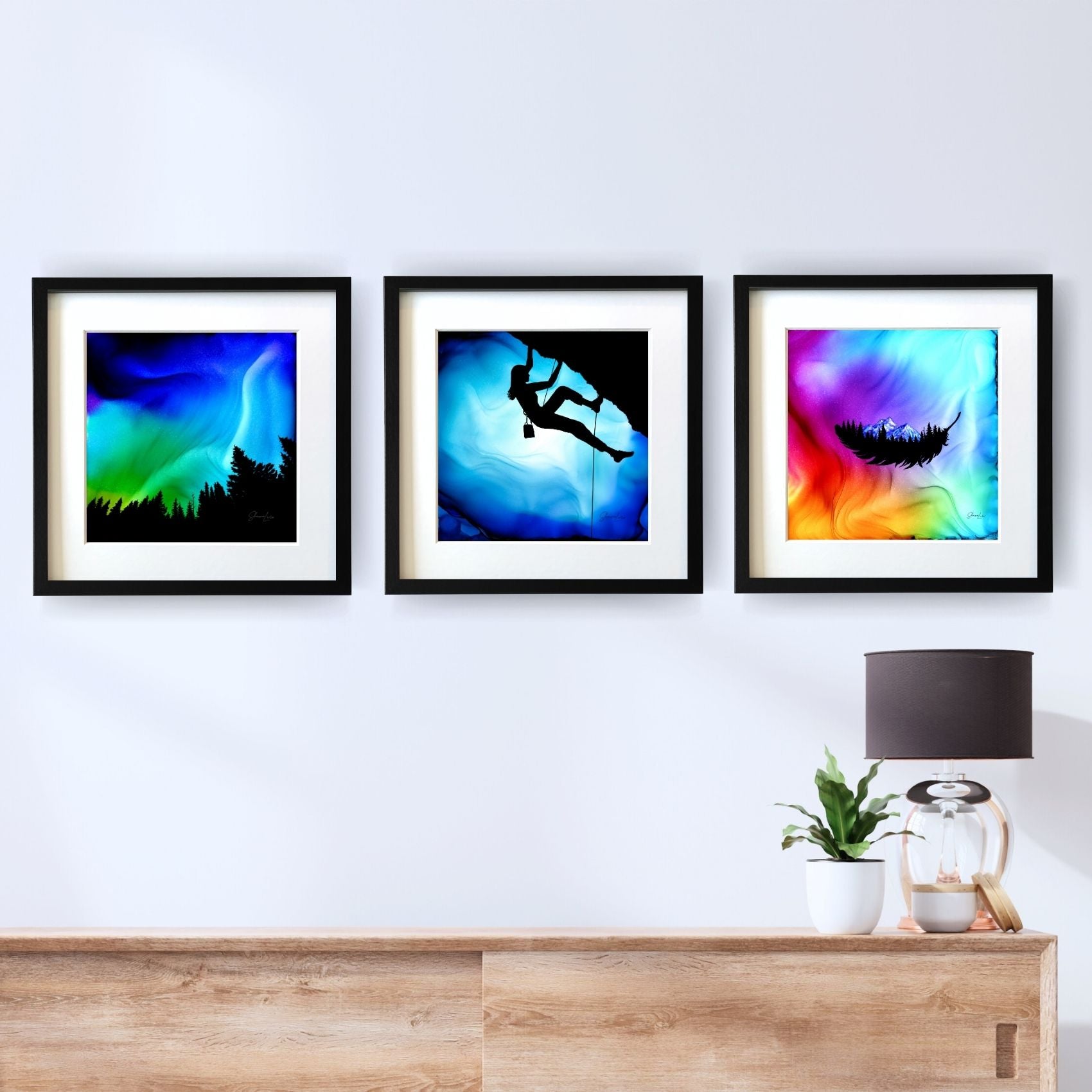 Her Moment - Fire Art Print