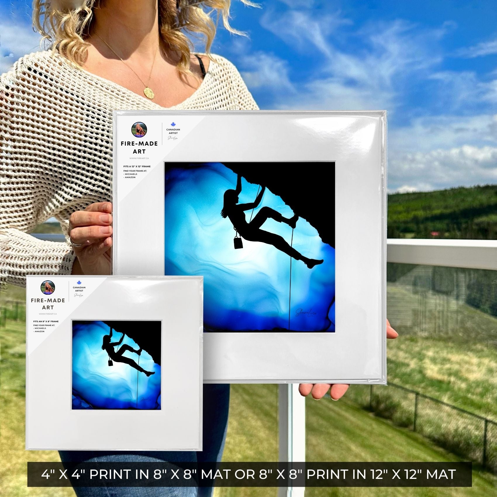Her Moment - Fire Art Print