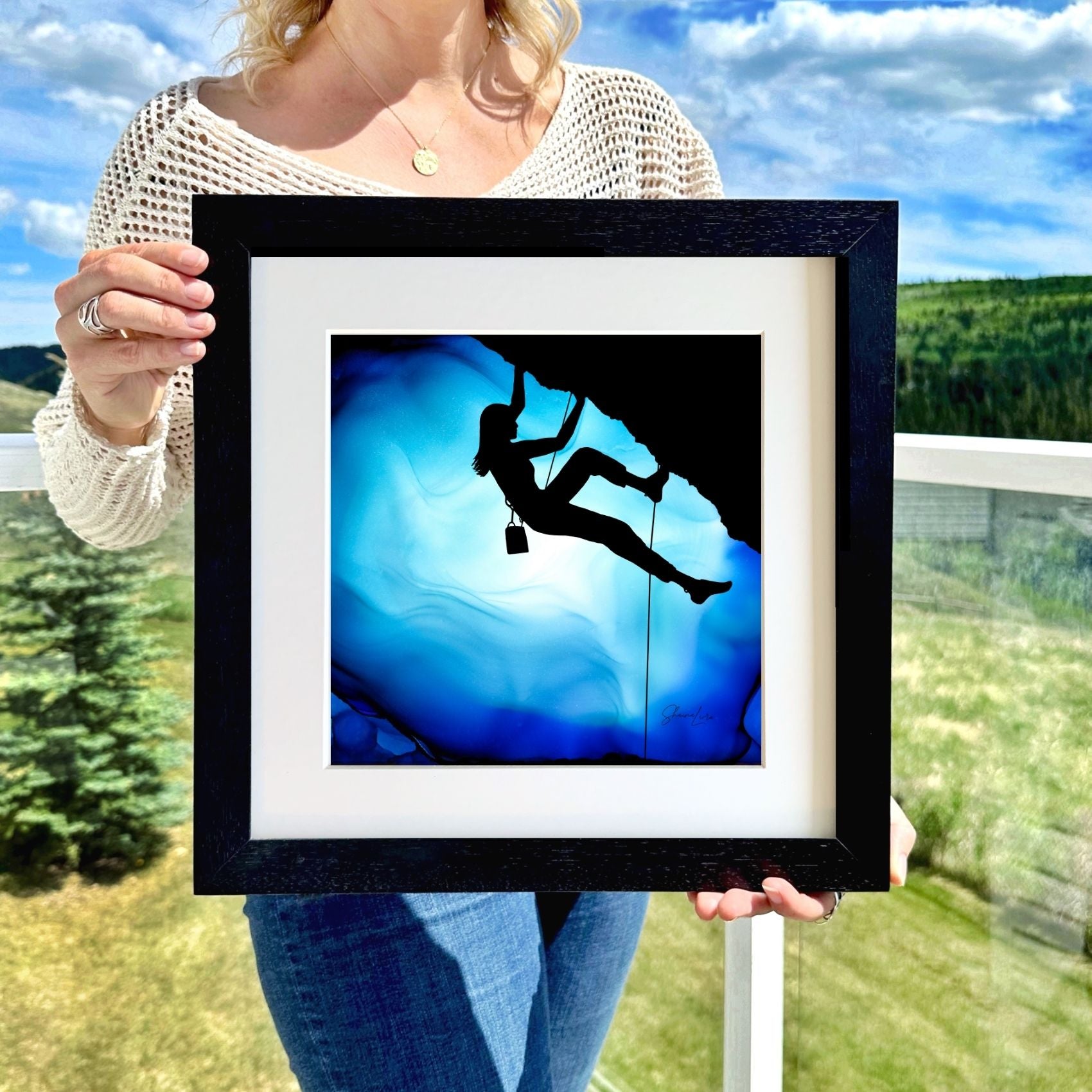 Her Moment - Fire Made Art Print