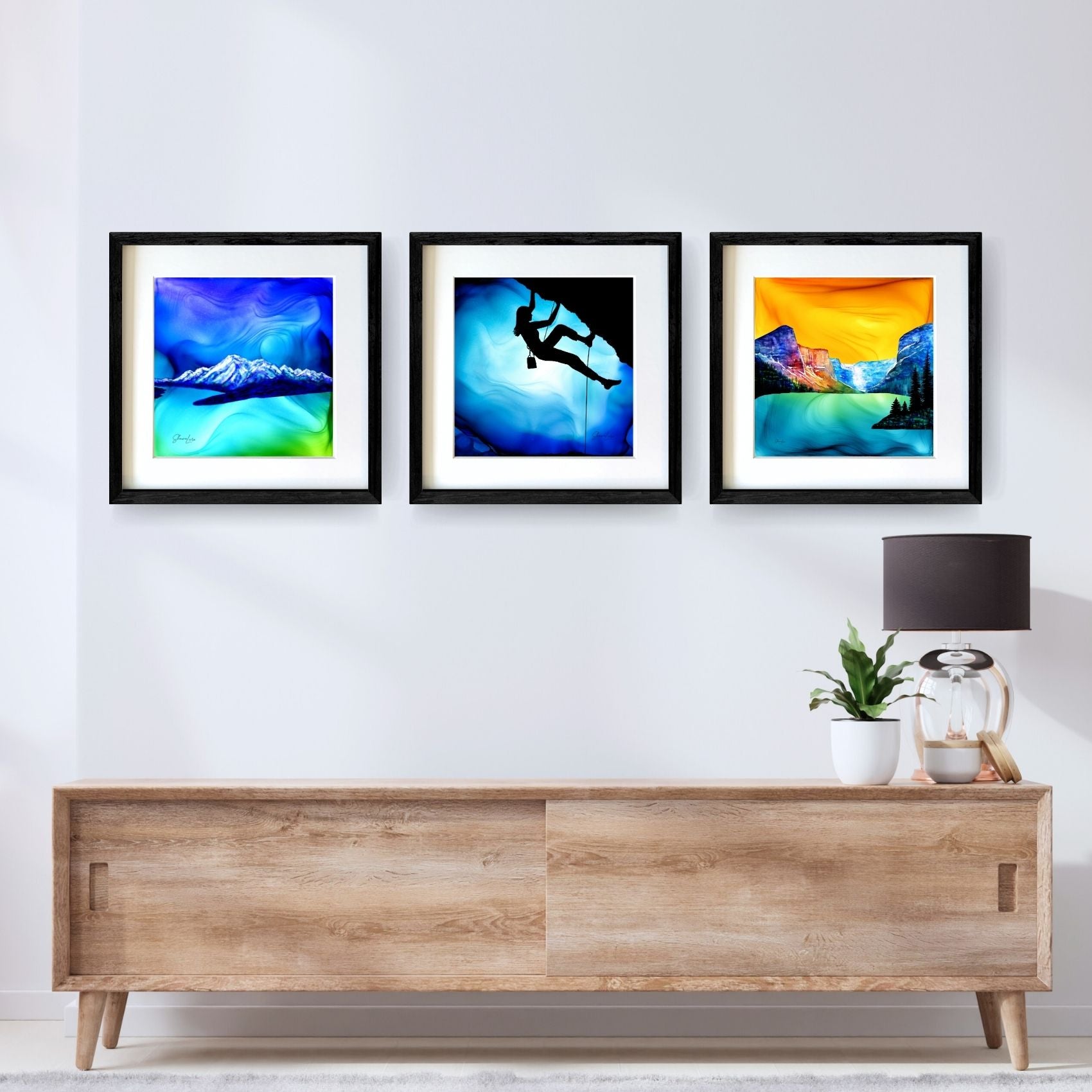 Her Moment - Fire Made Art Print