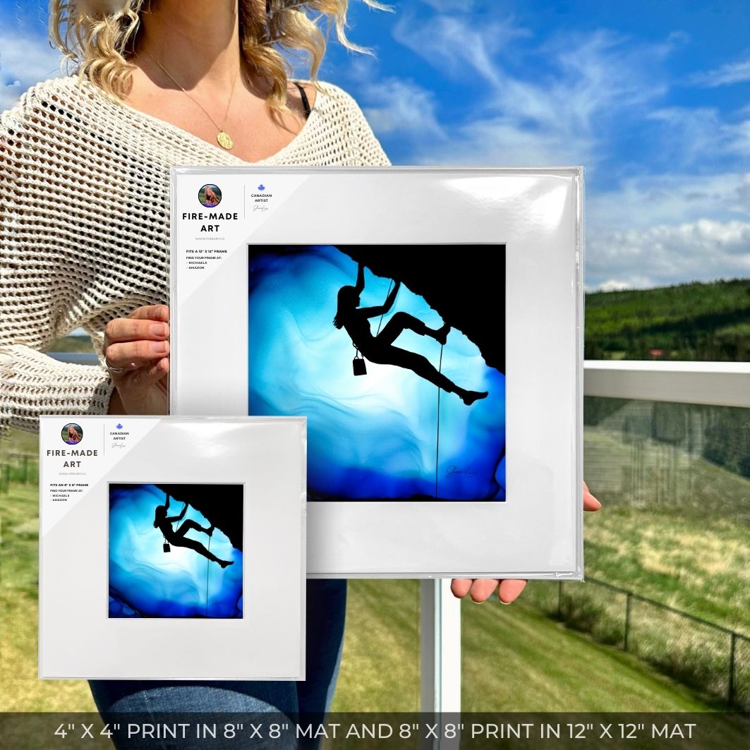 Her Moment - Fire Art Print