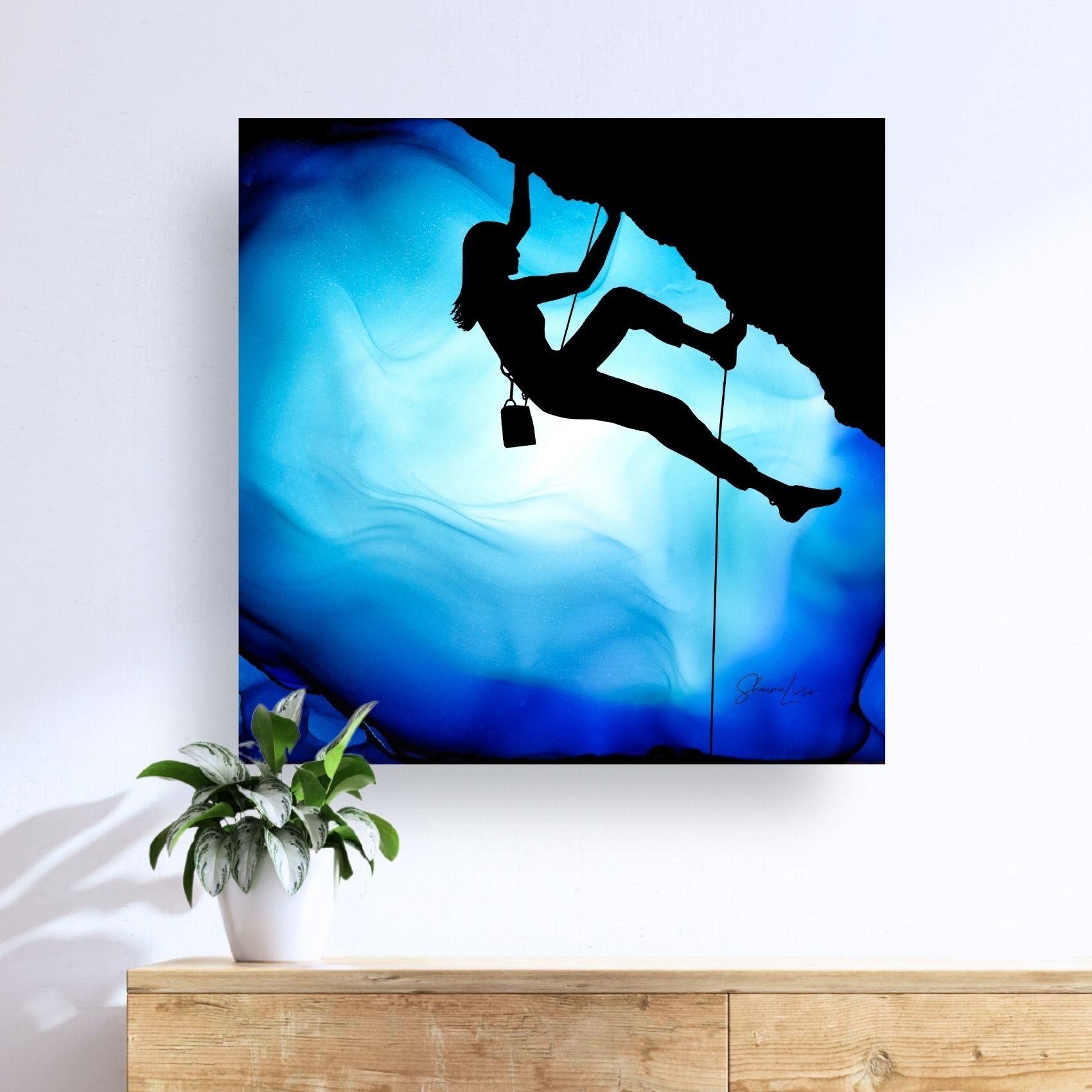 Her Moment - Fire Made Art Print