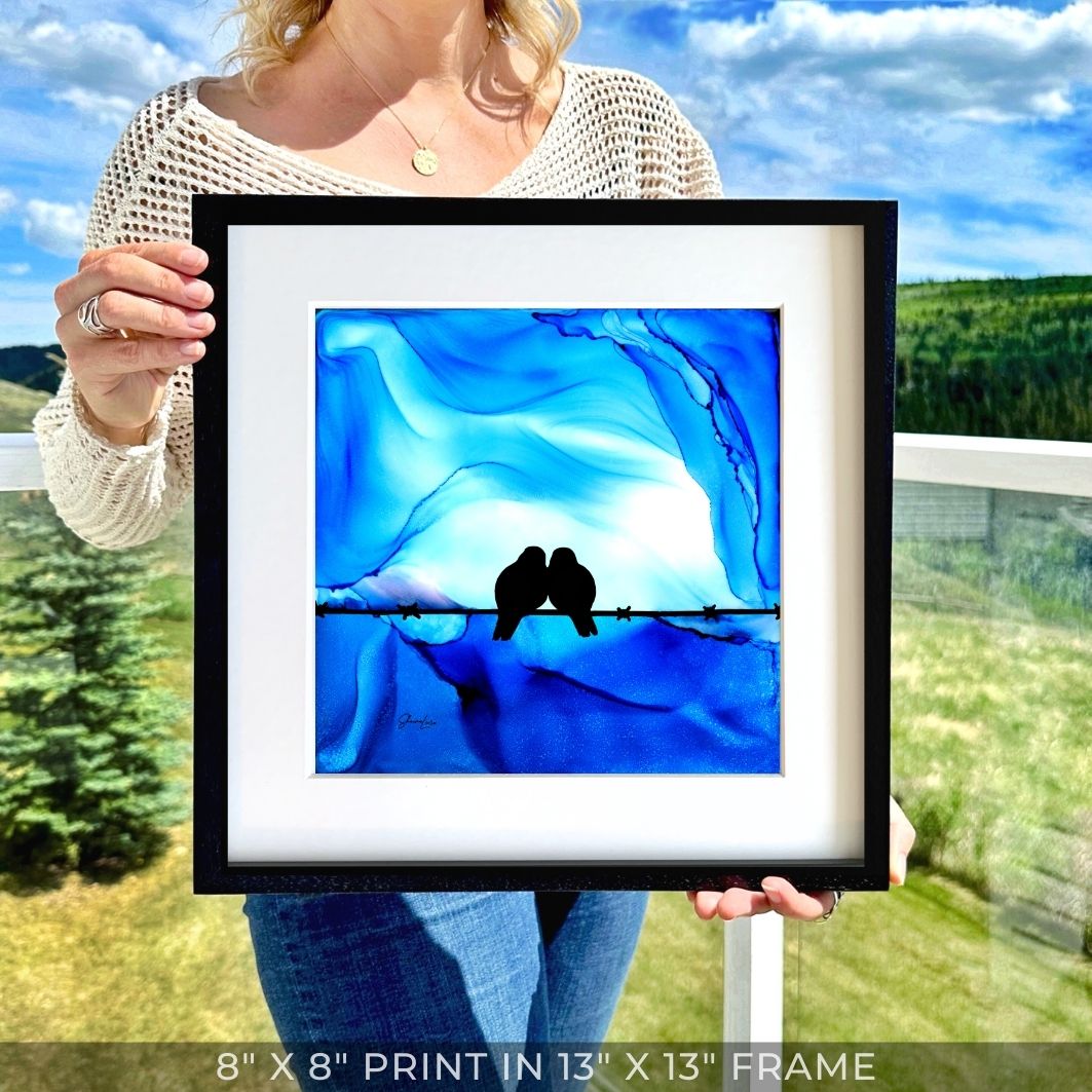 Home Sweet Home - Fire Art Print