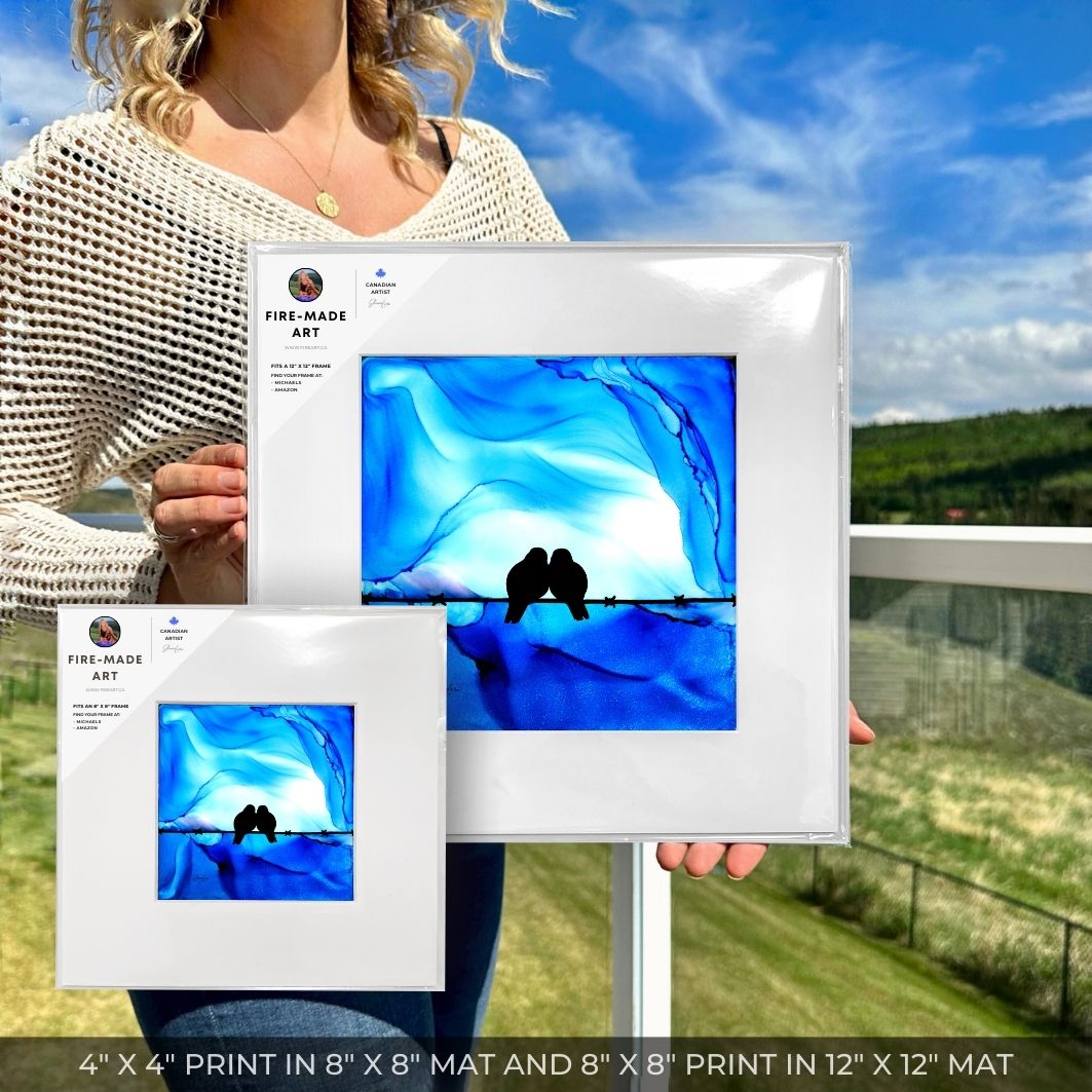 Home Sweet Home - Fire Art Print