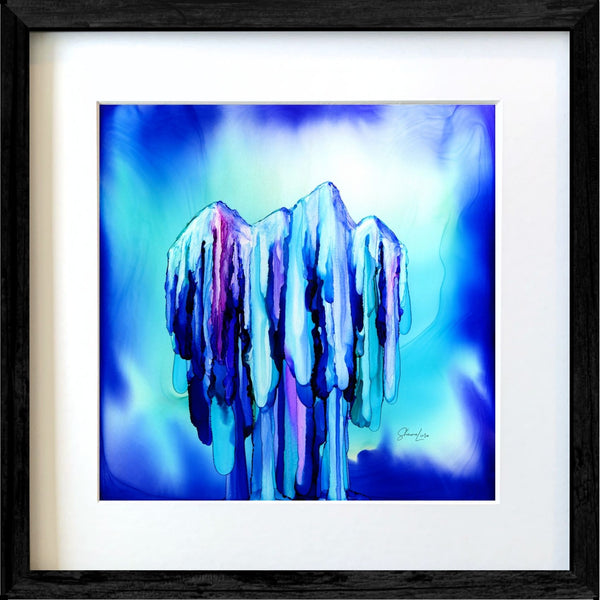 I AM Blessed - Fire Made Art Print