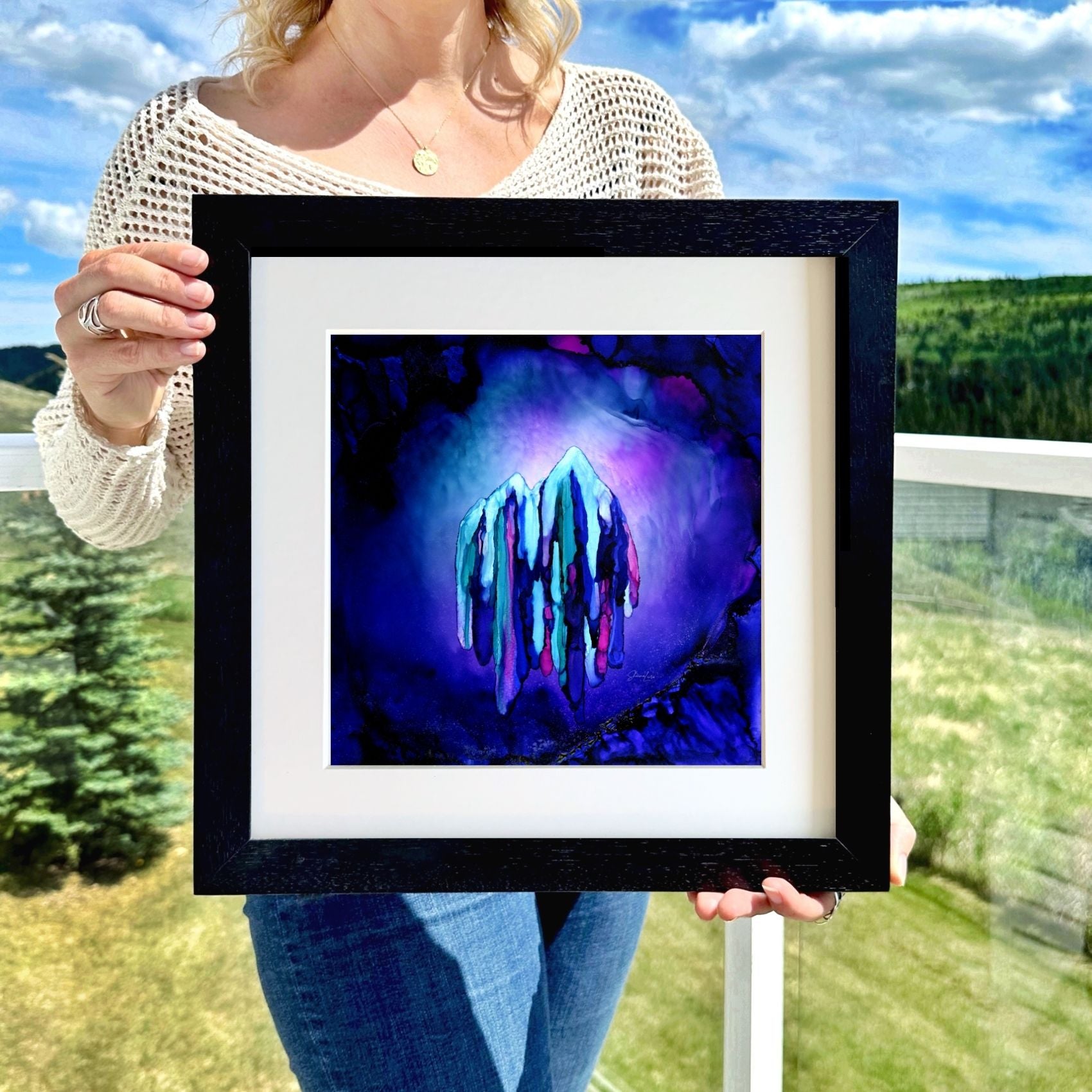 I AM Brave - Fire Made Art Print