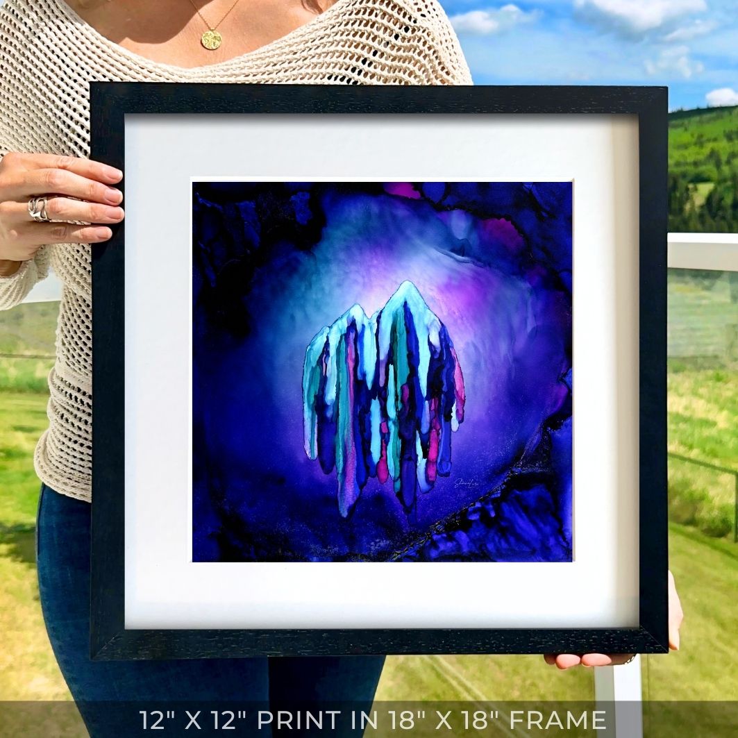 I AM Brave - Fire Art Print