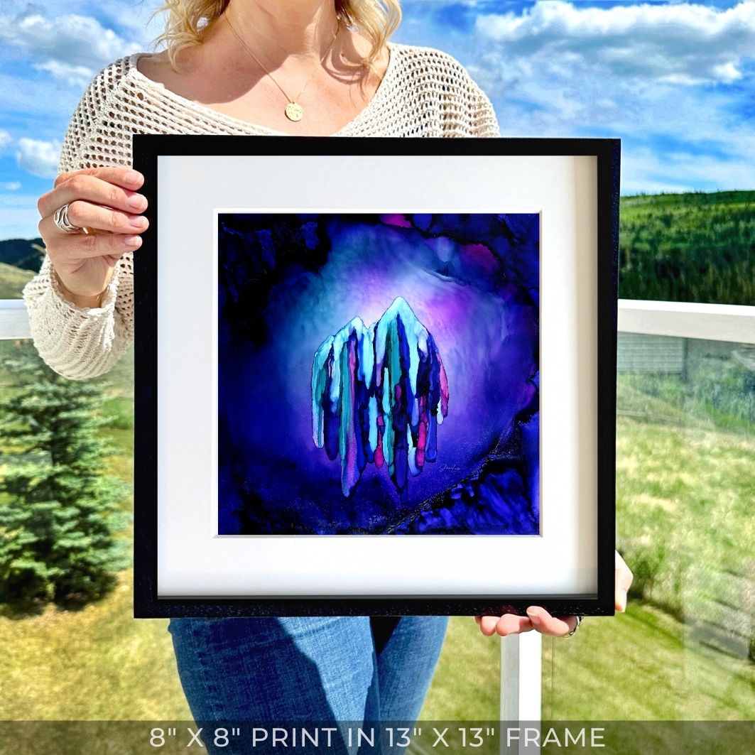 I AM Brave - Fire Art Print