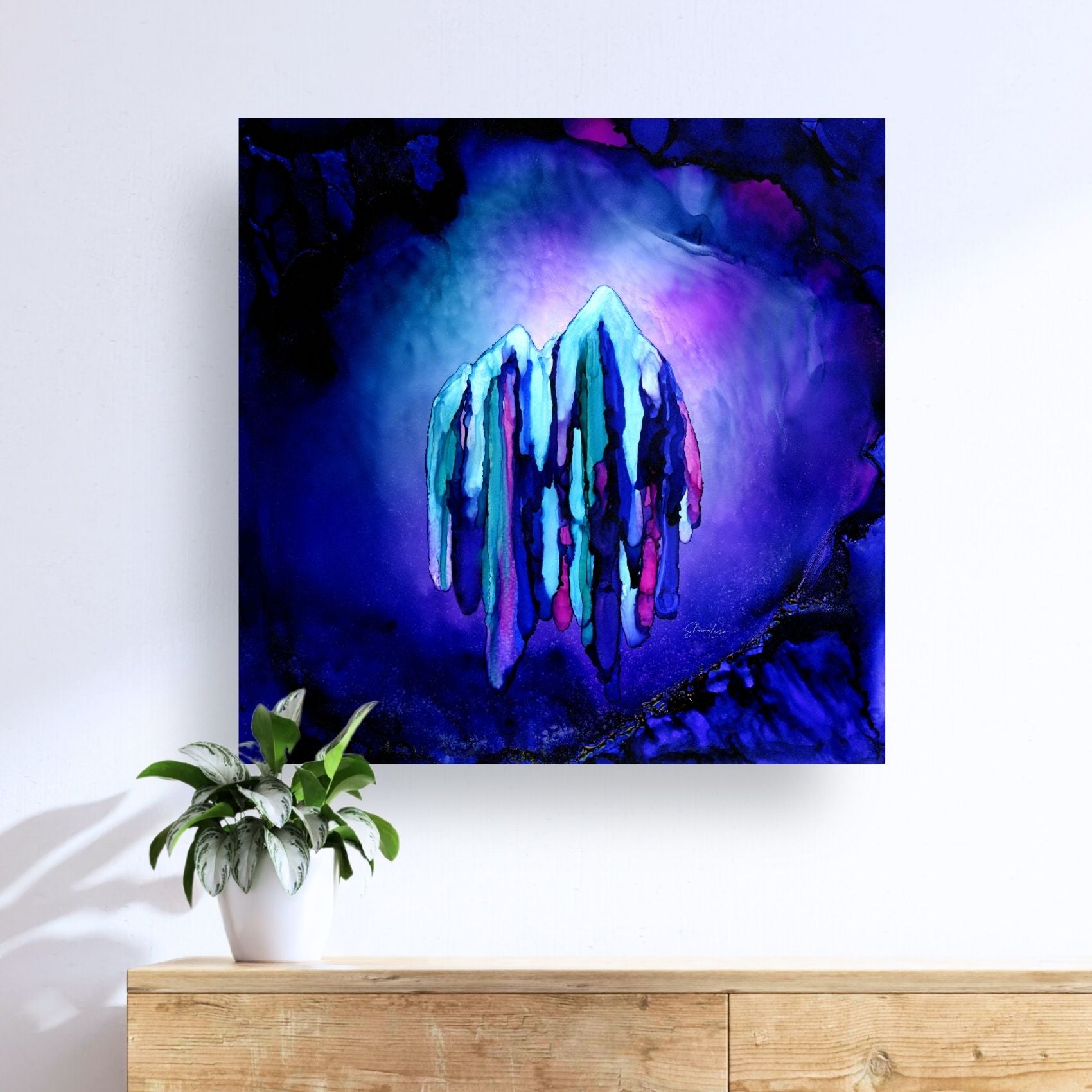 I AM Brave - Fire Made Art Print