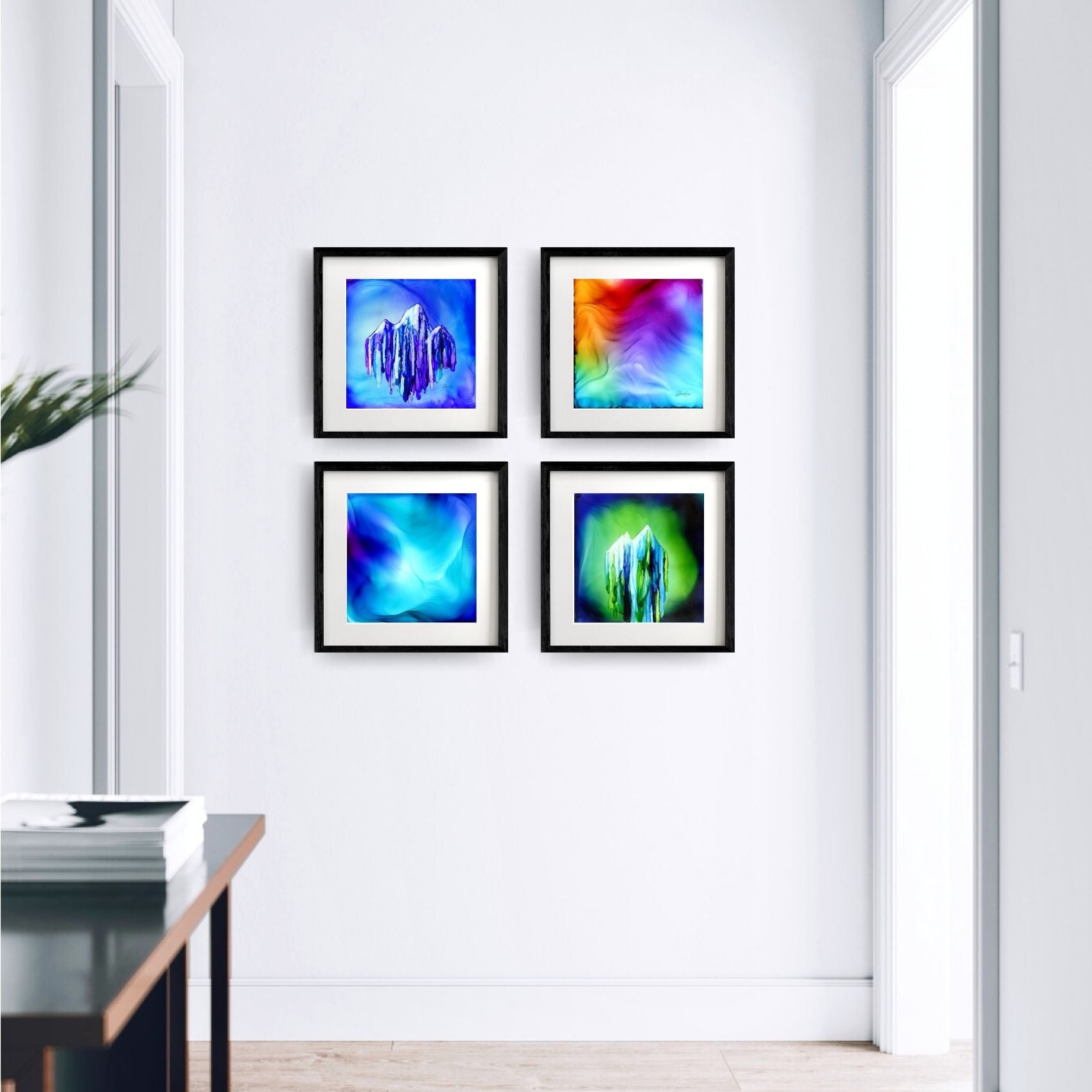 I AM Courageous - Fire Made Art Print