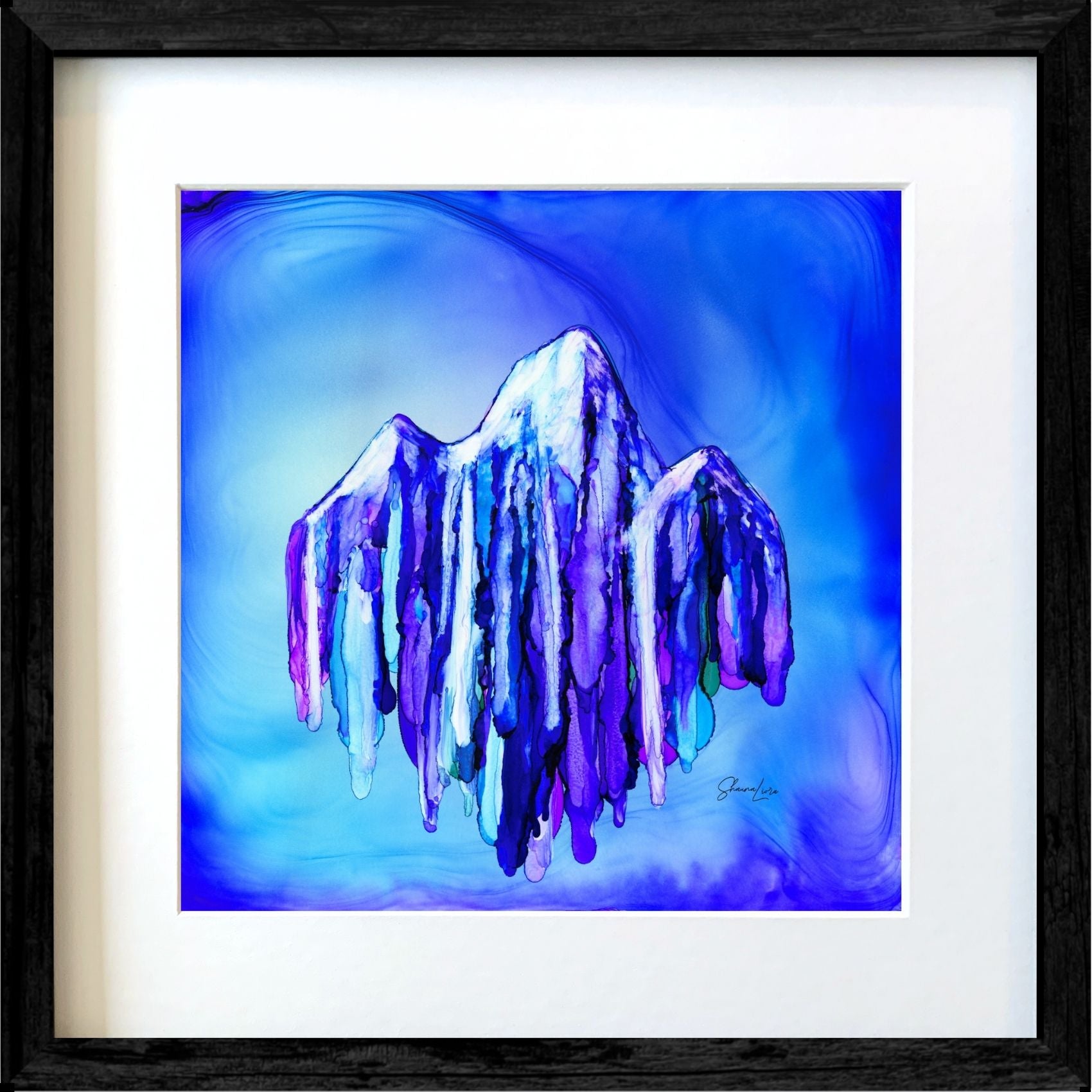 I AM Courageous - Fire Made Art Print