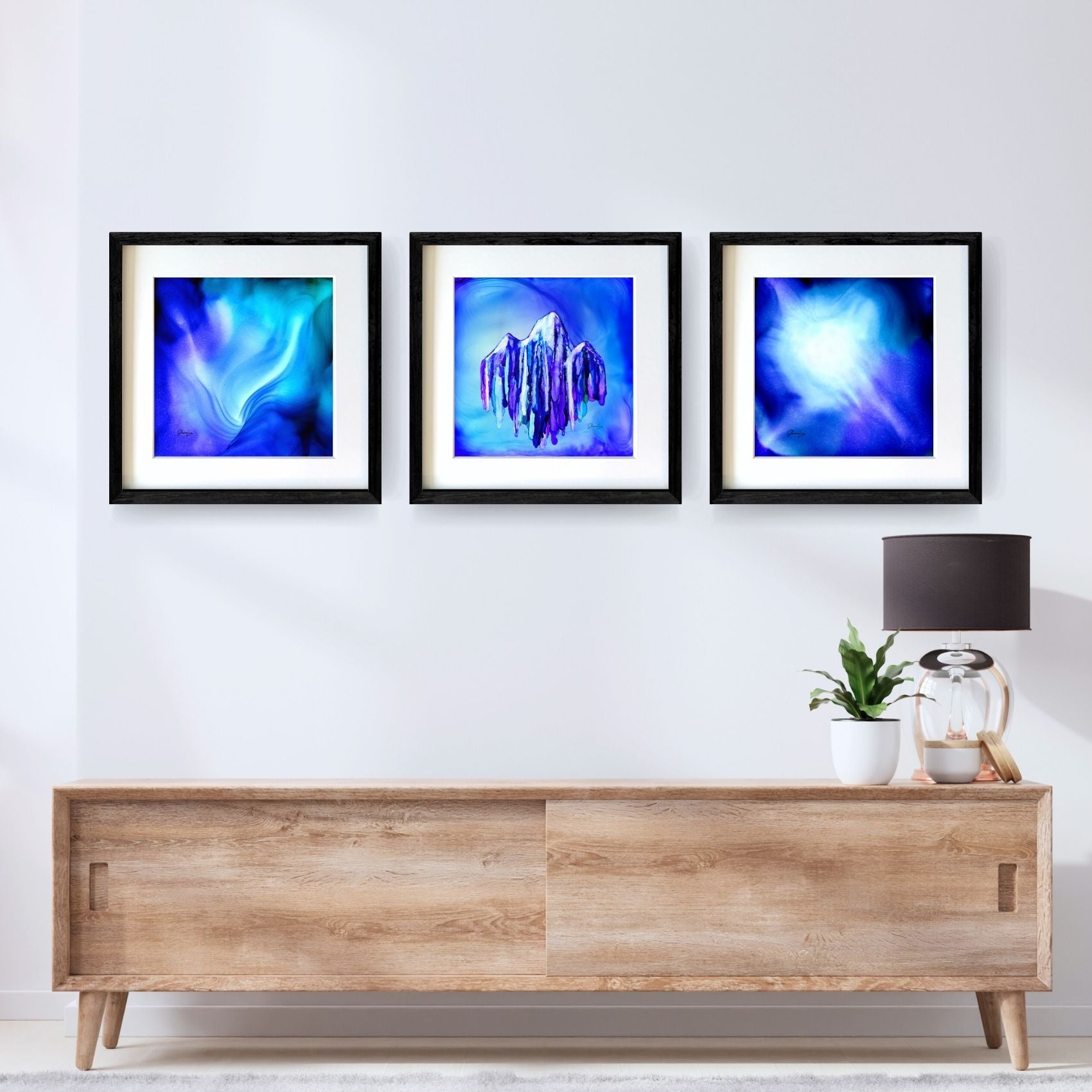 I AM Courageous - Fire Made Art Print