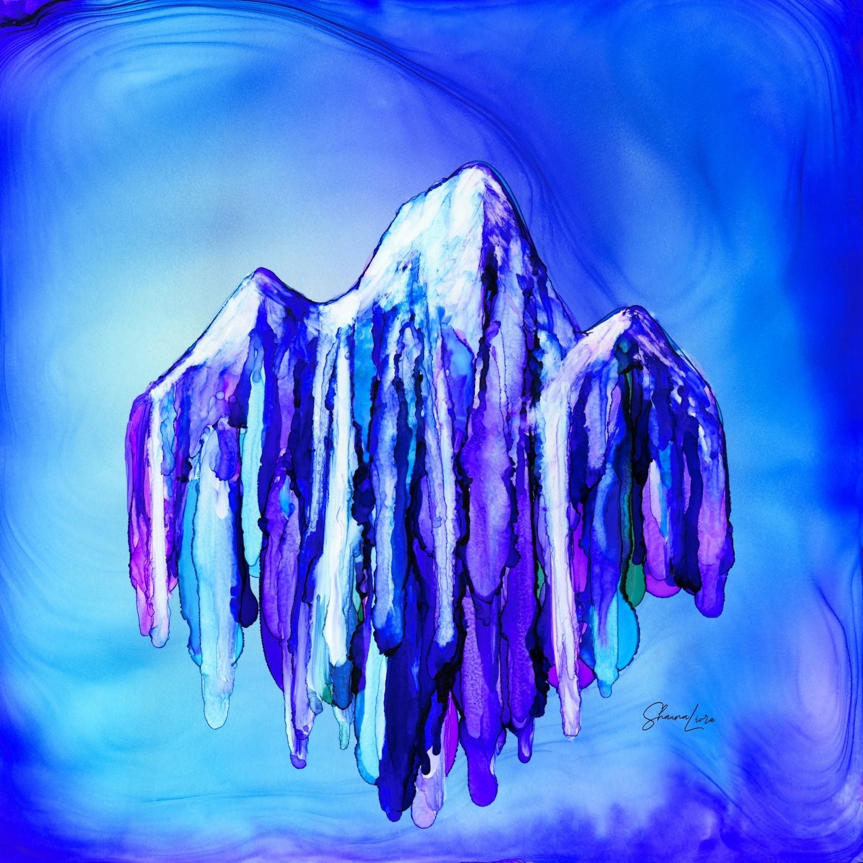 I AM Courageous - Fire Made Art Print