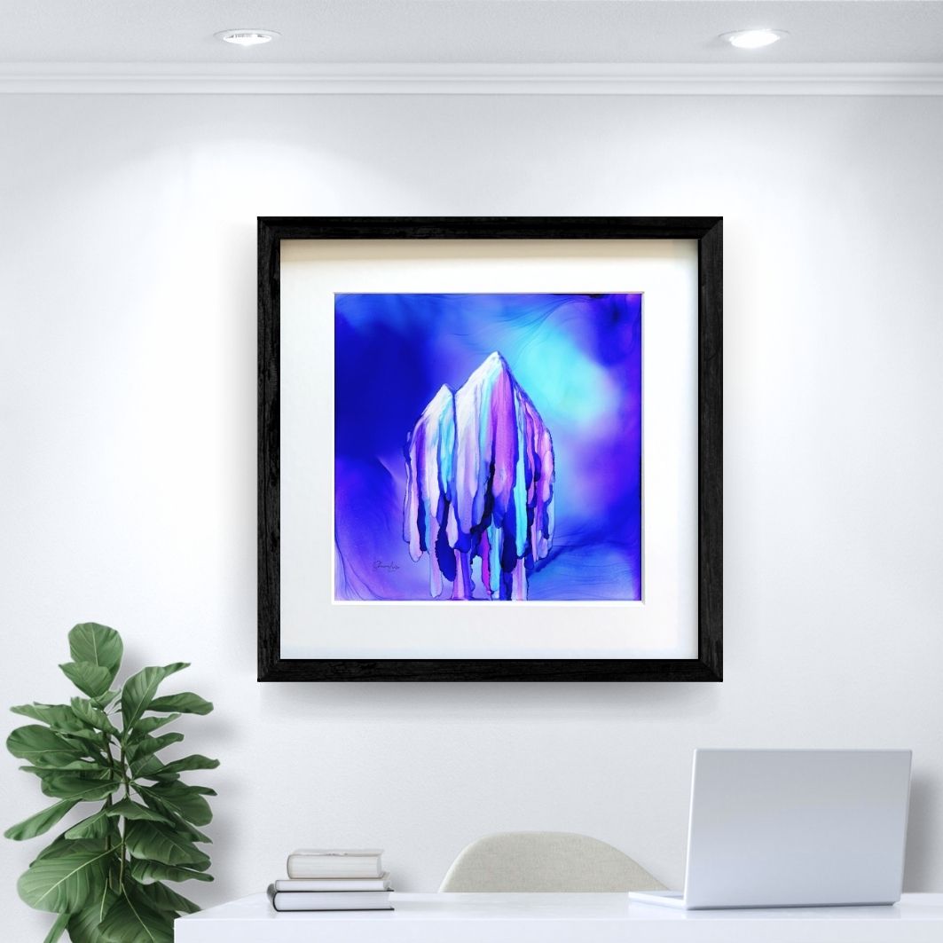 I AM Enough - Fire Art Print