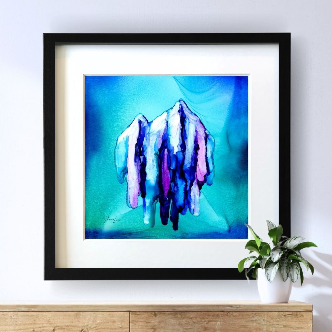 I AM Joy - Fire Art Print