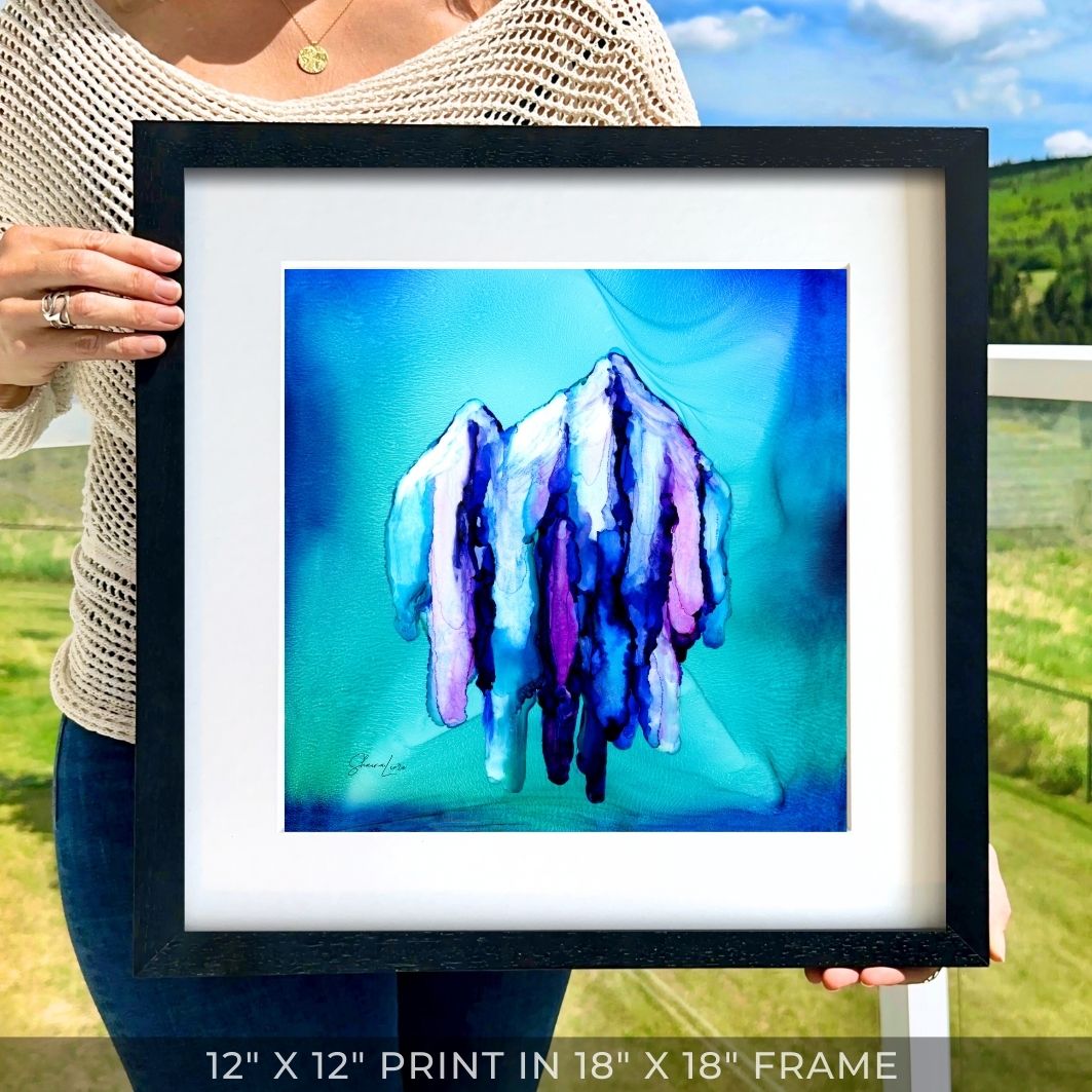 I AM Joy - Fire Art Print