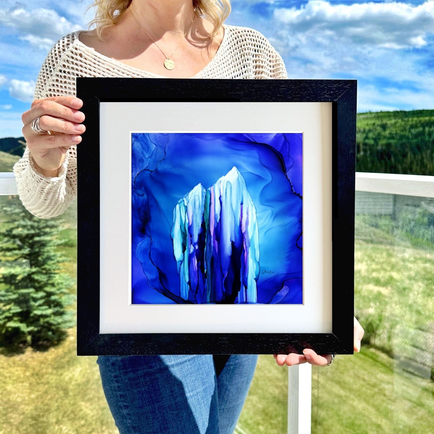 I AM Strong - Fire Made Art Print