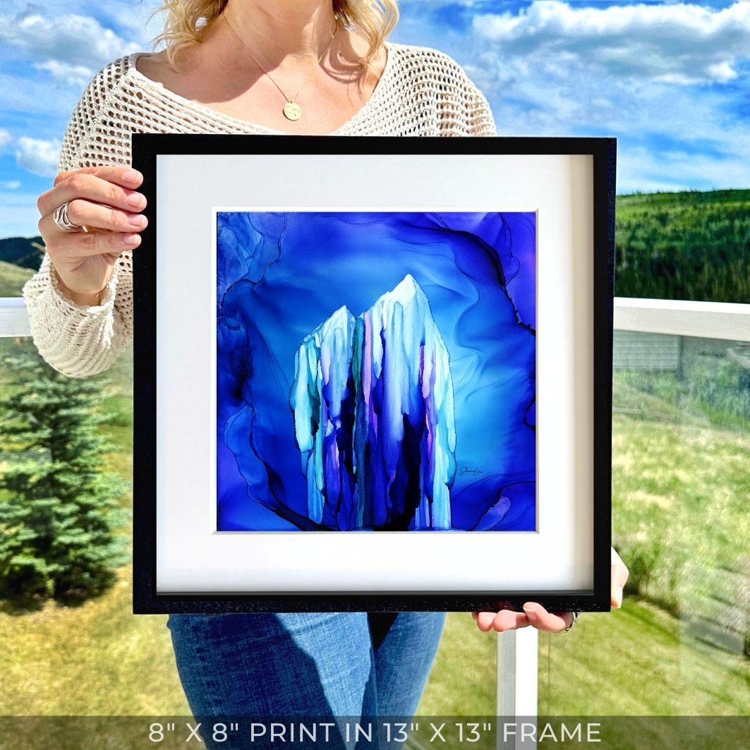 I AM Strong - Fire Art Print