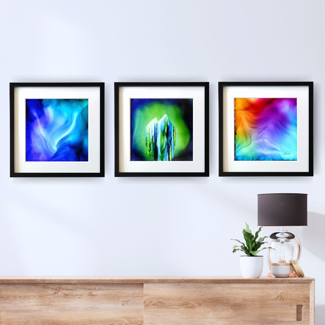 I AM Worthy - Fire Art Print