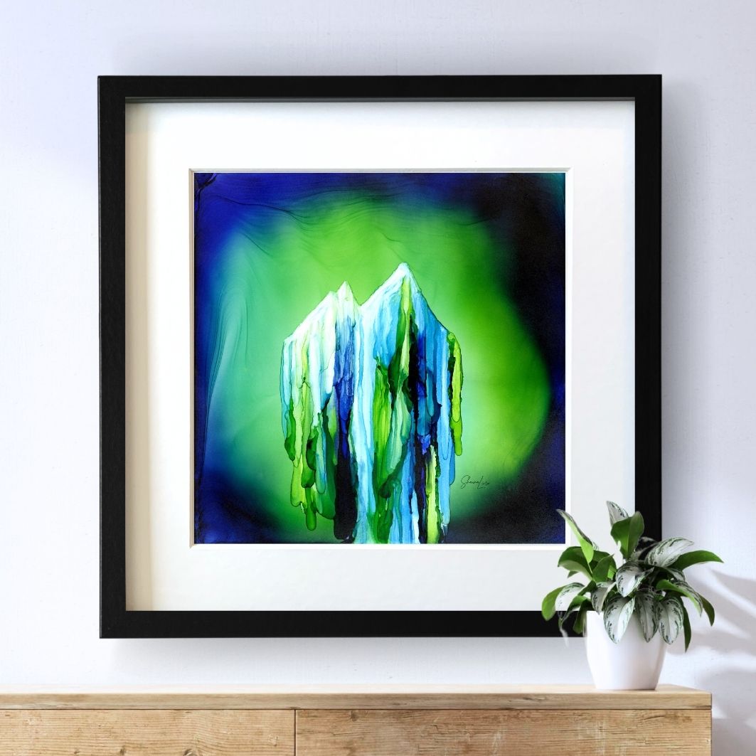 I AM Worthy - Fire Art Print