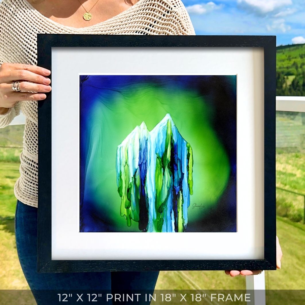 I AM Worthy - Fire Art Print