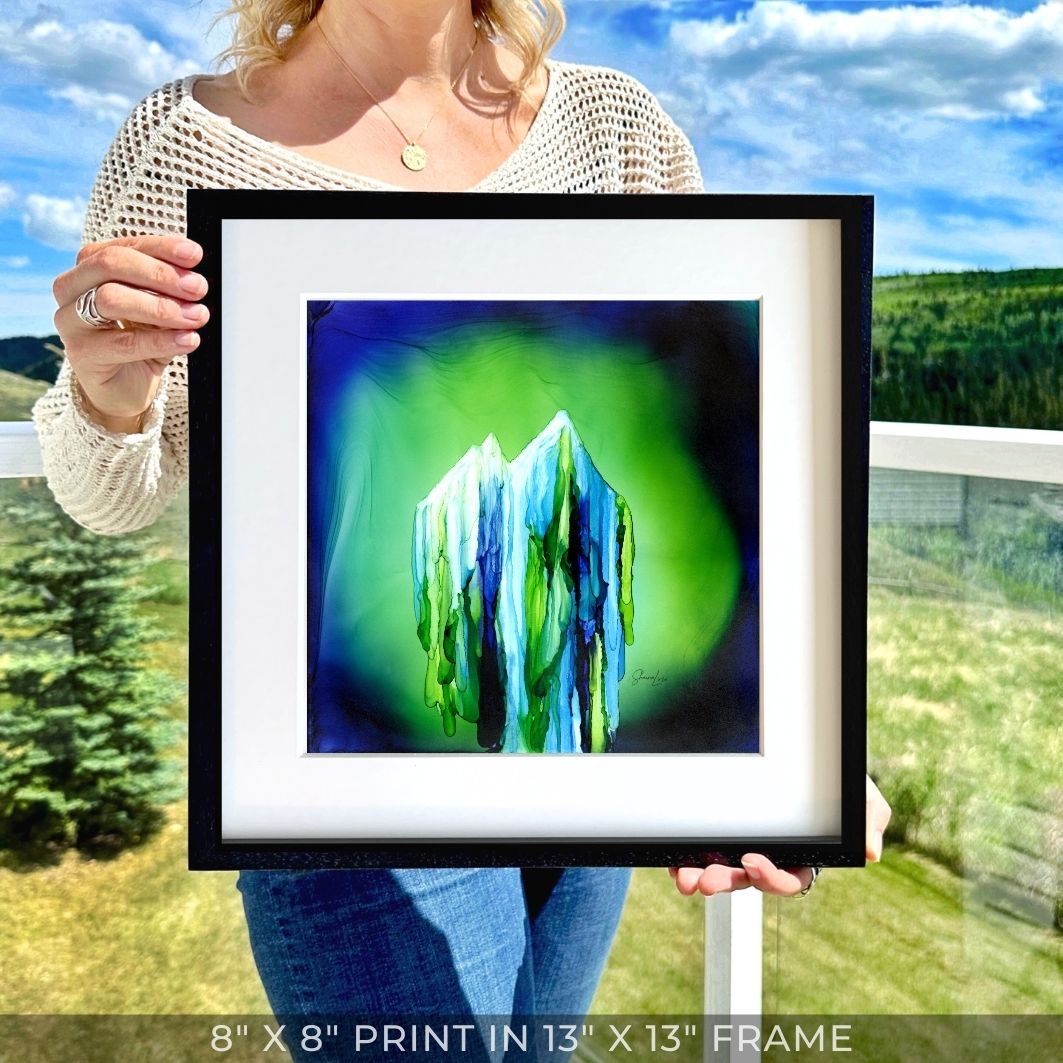 I AM Worthy - Fire Art Print