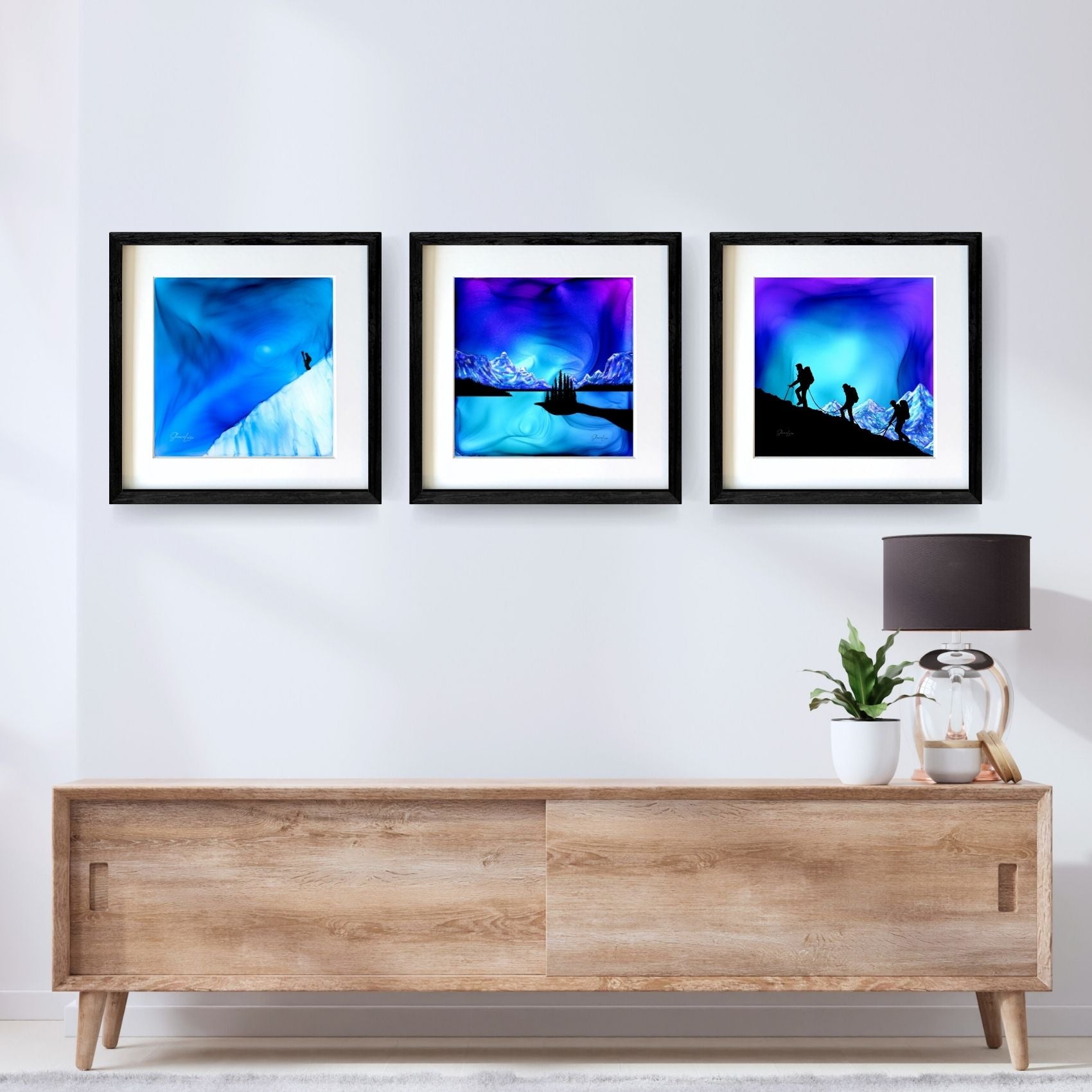 In This Moment - Fire Made Art Print