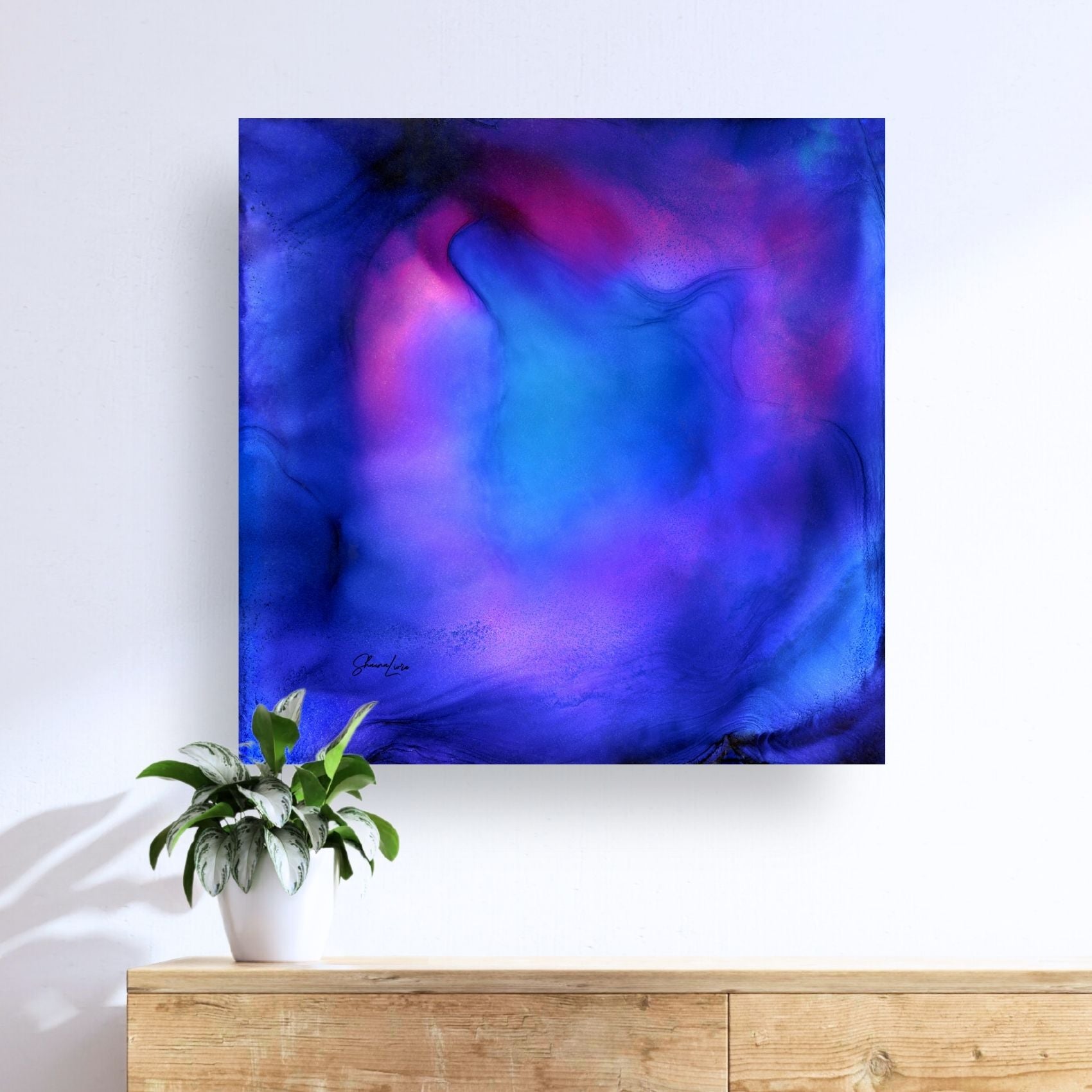 Inner Galaxies - Fire Made Art Print