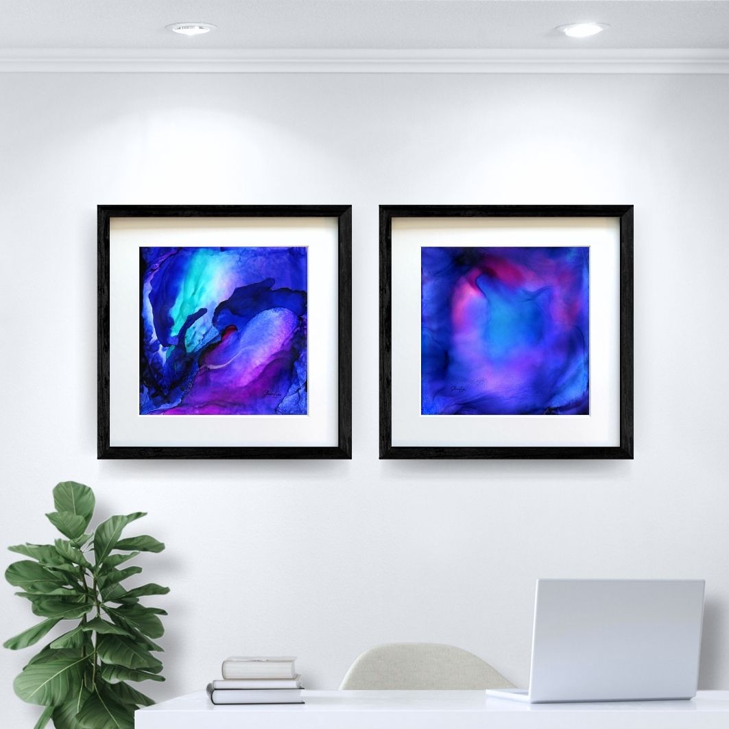 Inner Galaxies - Fire Art Print