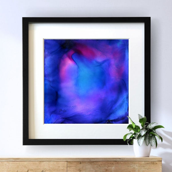 Inner Galaxies - Fire Art Print
