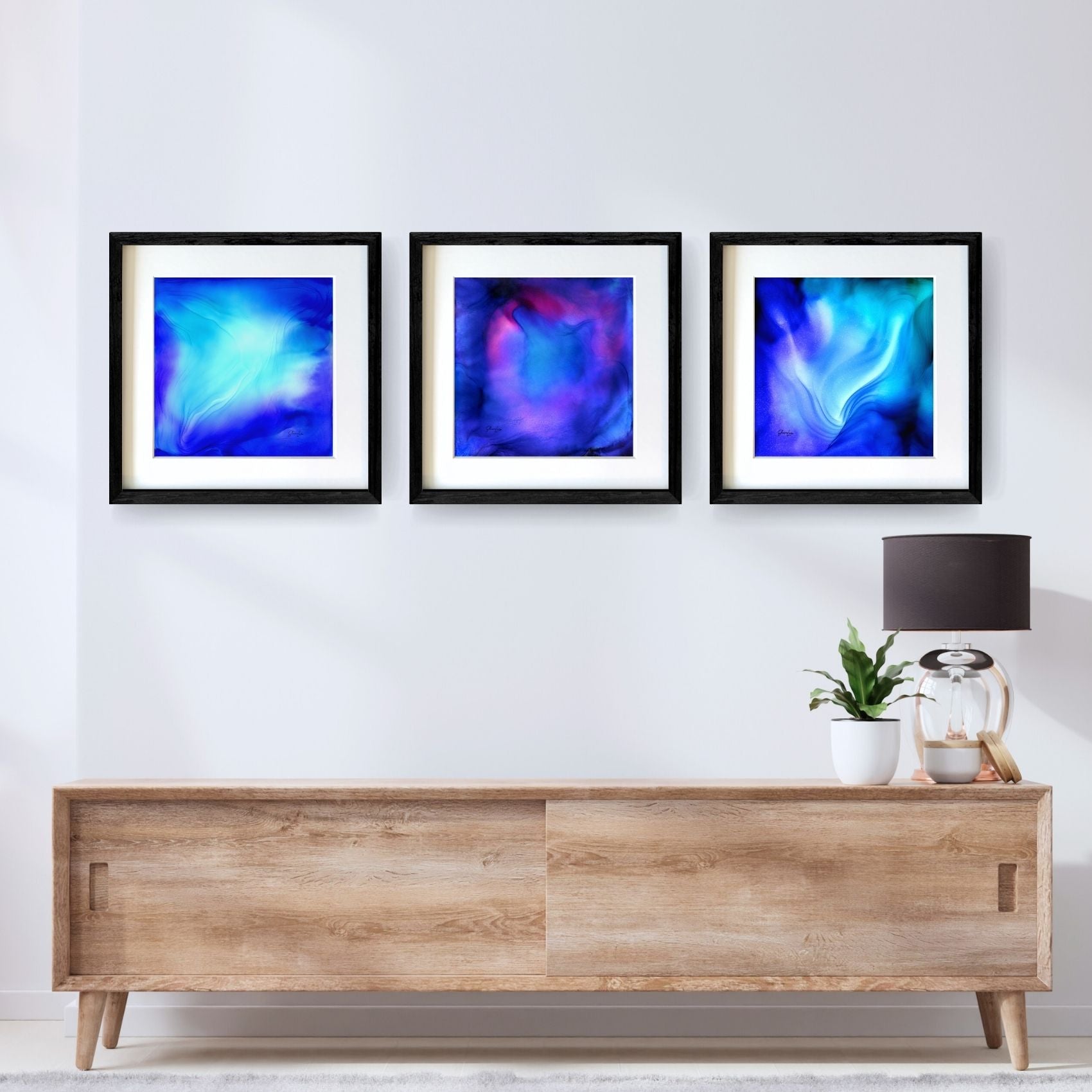 Inner Galaxies - Fire Made Art Print