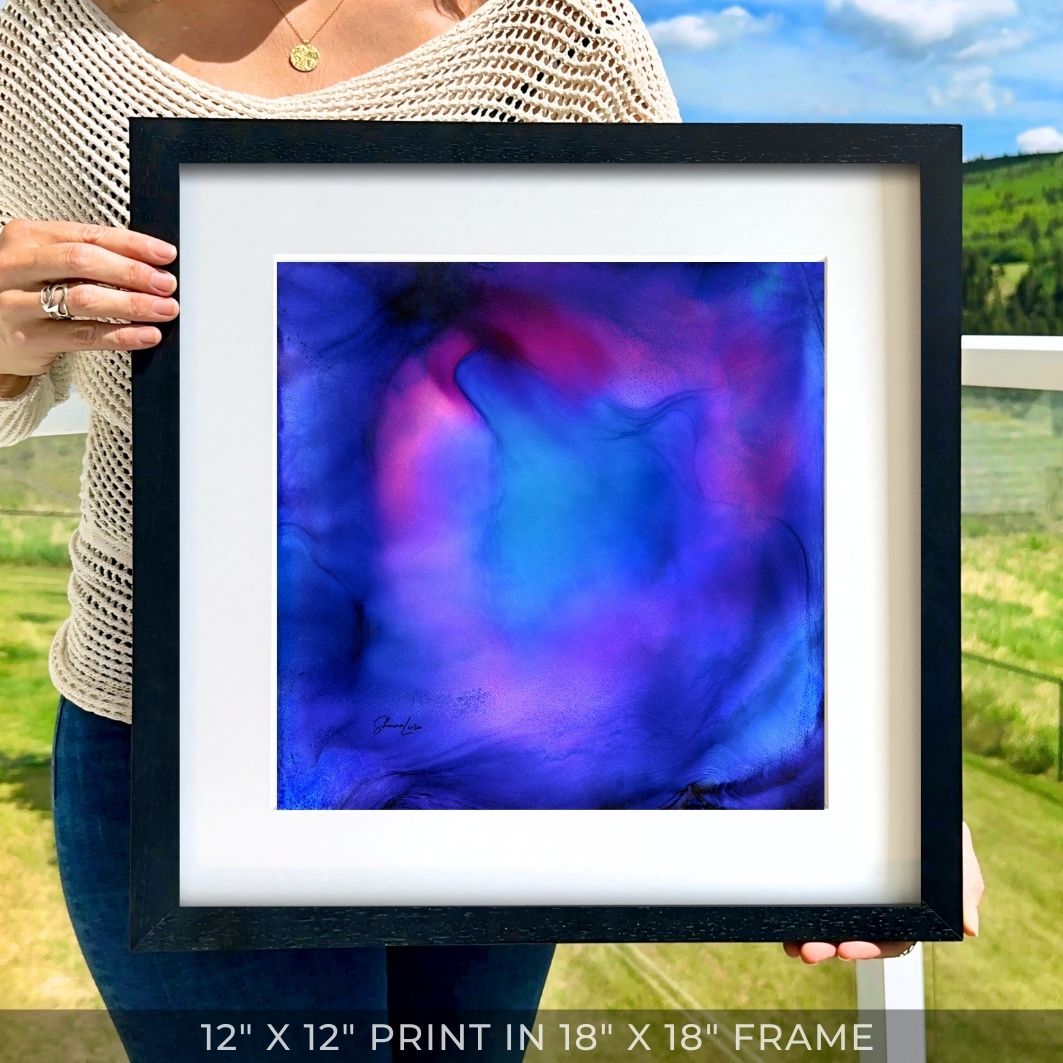 Inner Galaxies - Fire Art Print