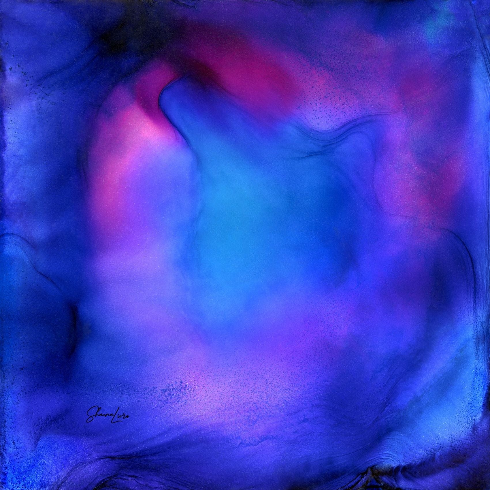 Inner Galaxies - Fire Made Art Print