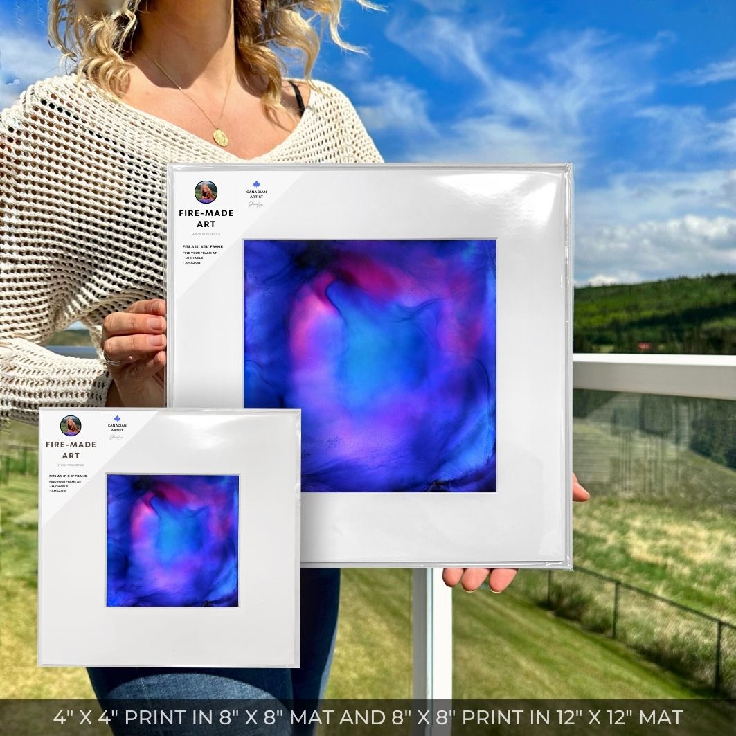 Inner Galaxies - Fire Art Print