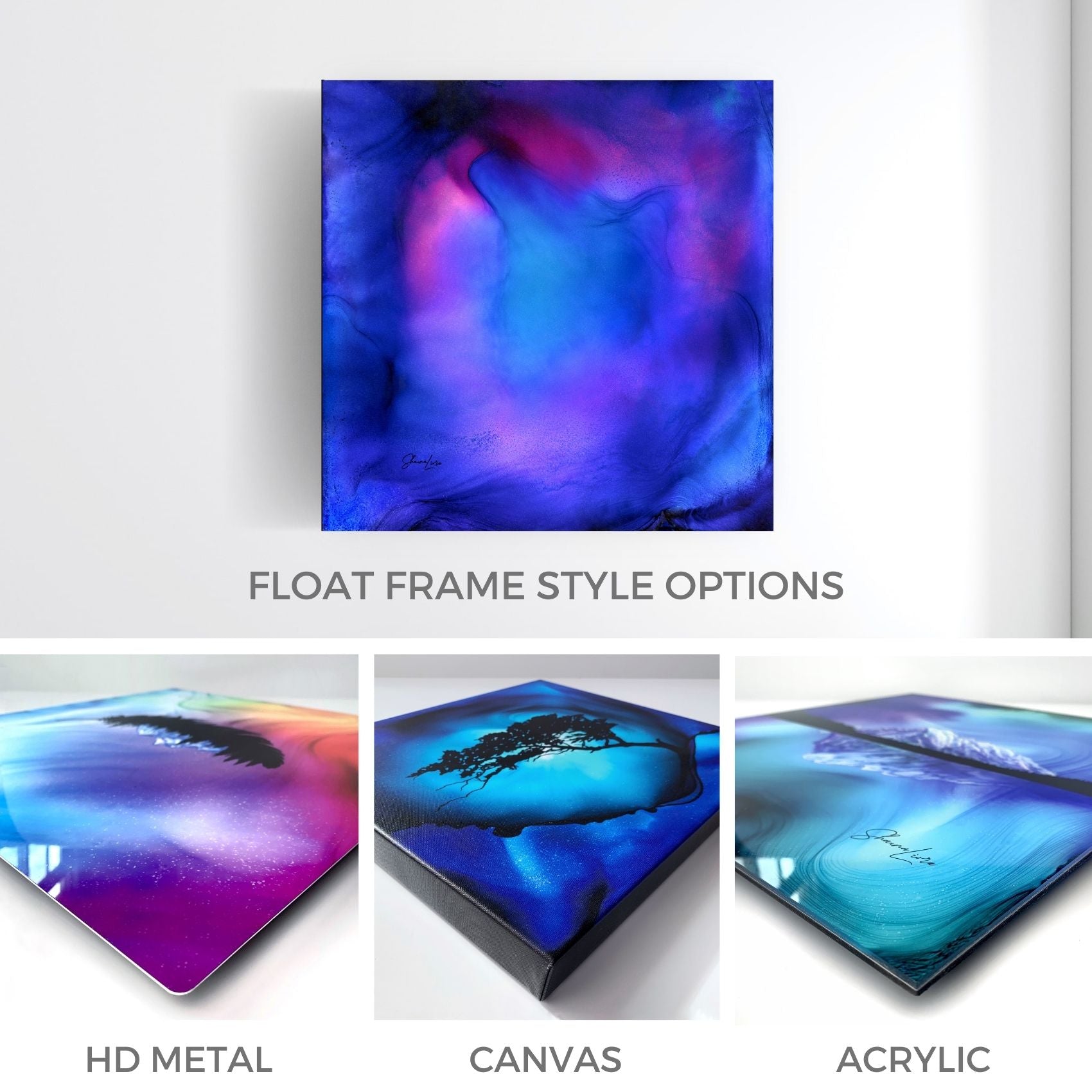 Inner Galaxies - Fire Made Art Print