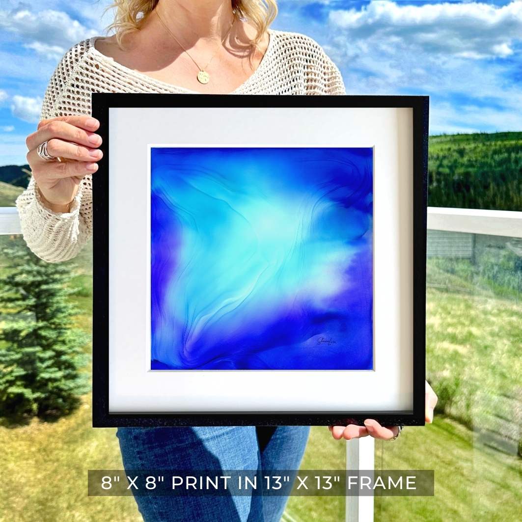 Inner Peace - Fire Art Print