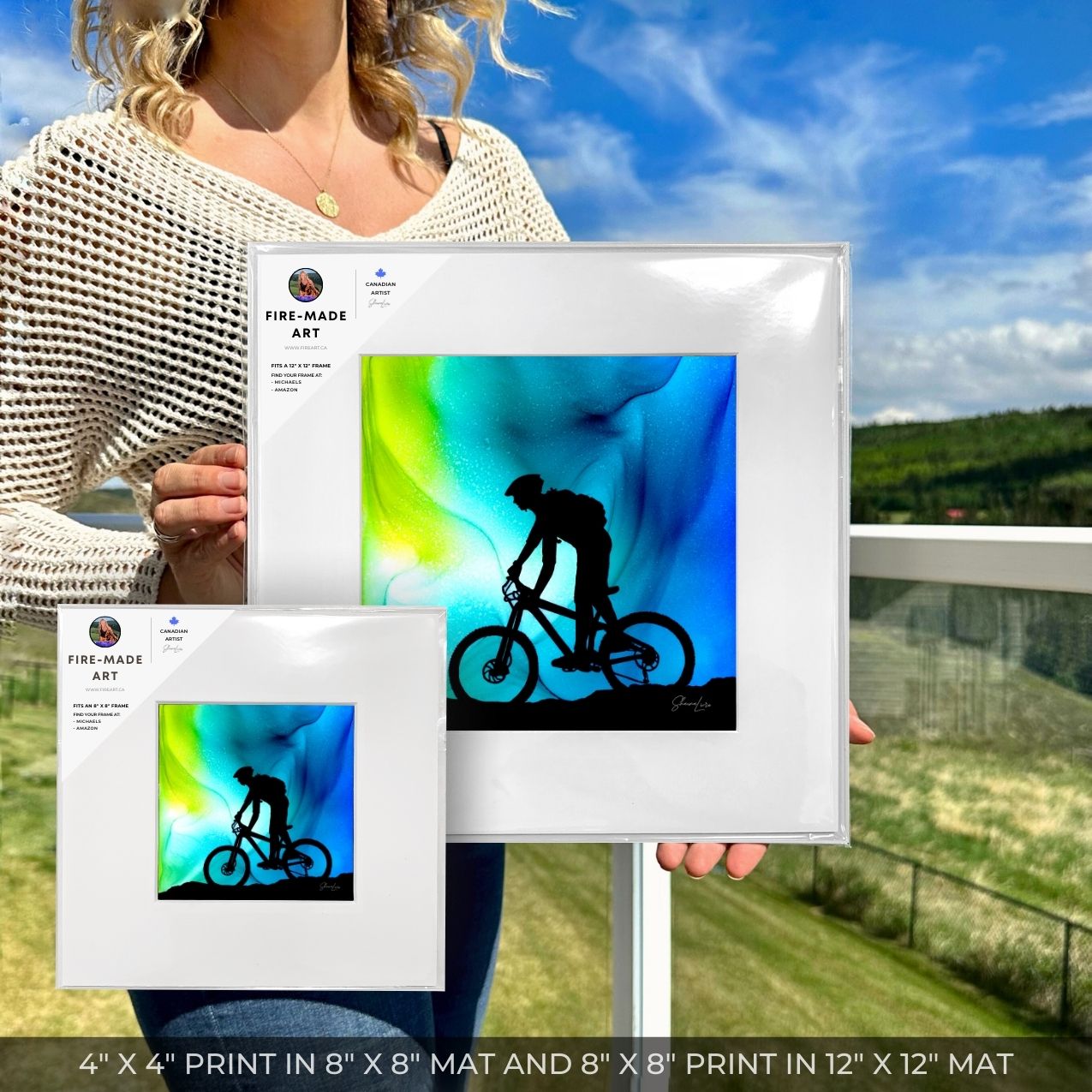 Into The Moment - Fire Art Print