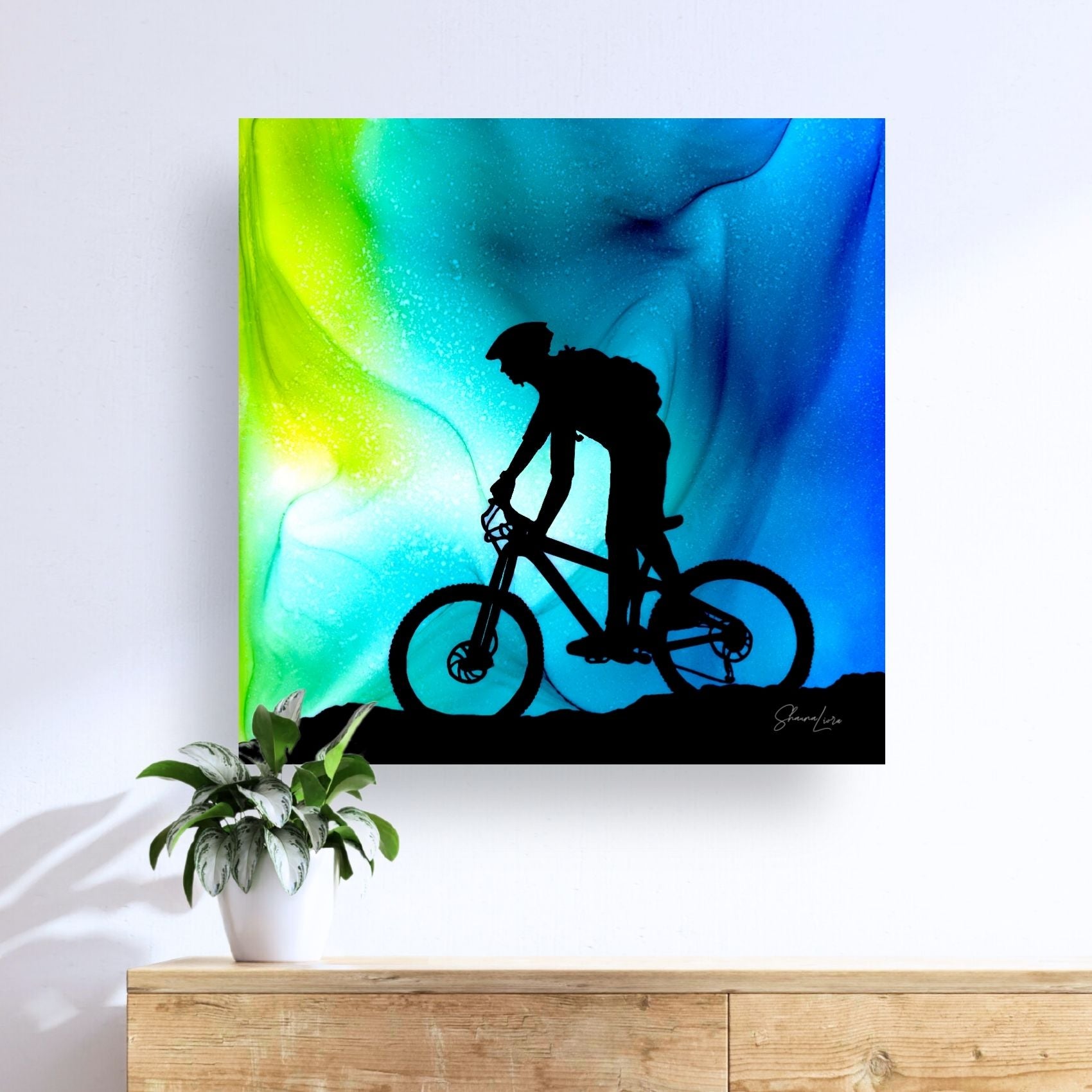 Into The Moment - Fire Made Art Print