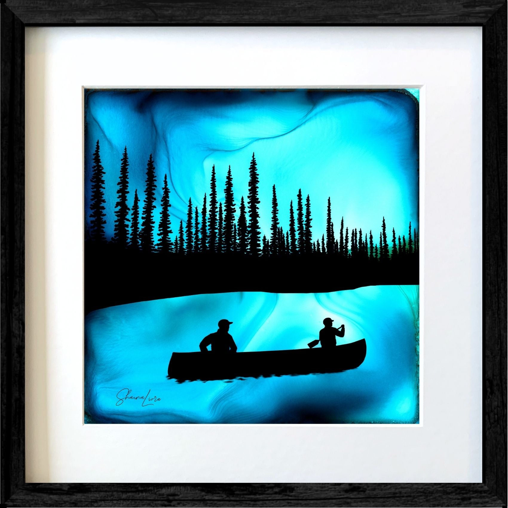Into The North - Fire Made Art Print