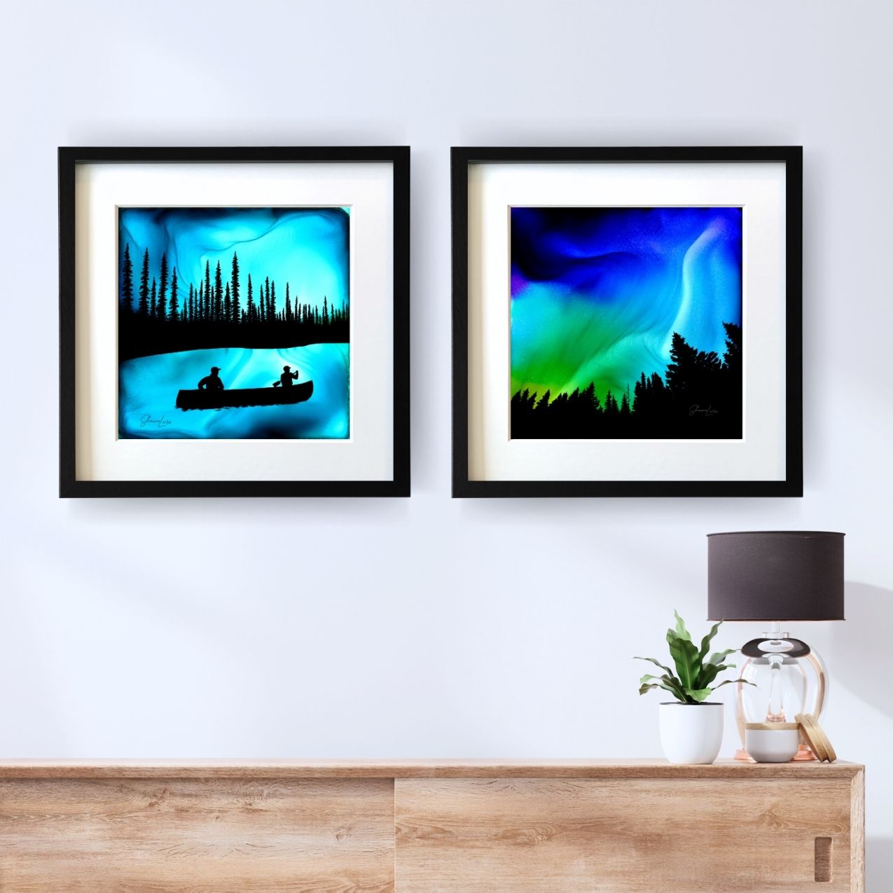 Into The North - Fire Art Print